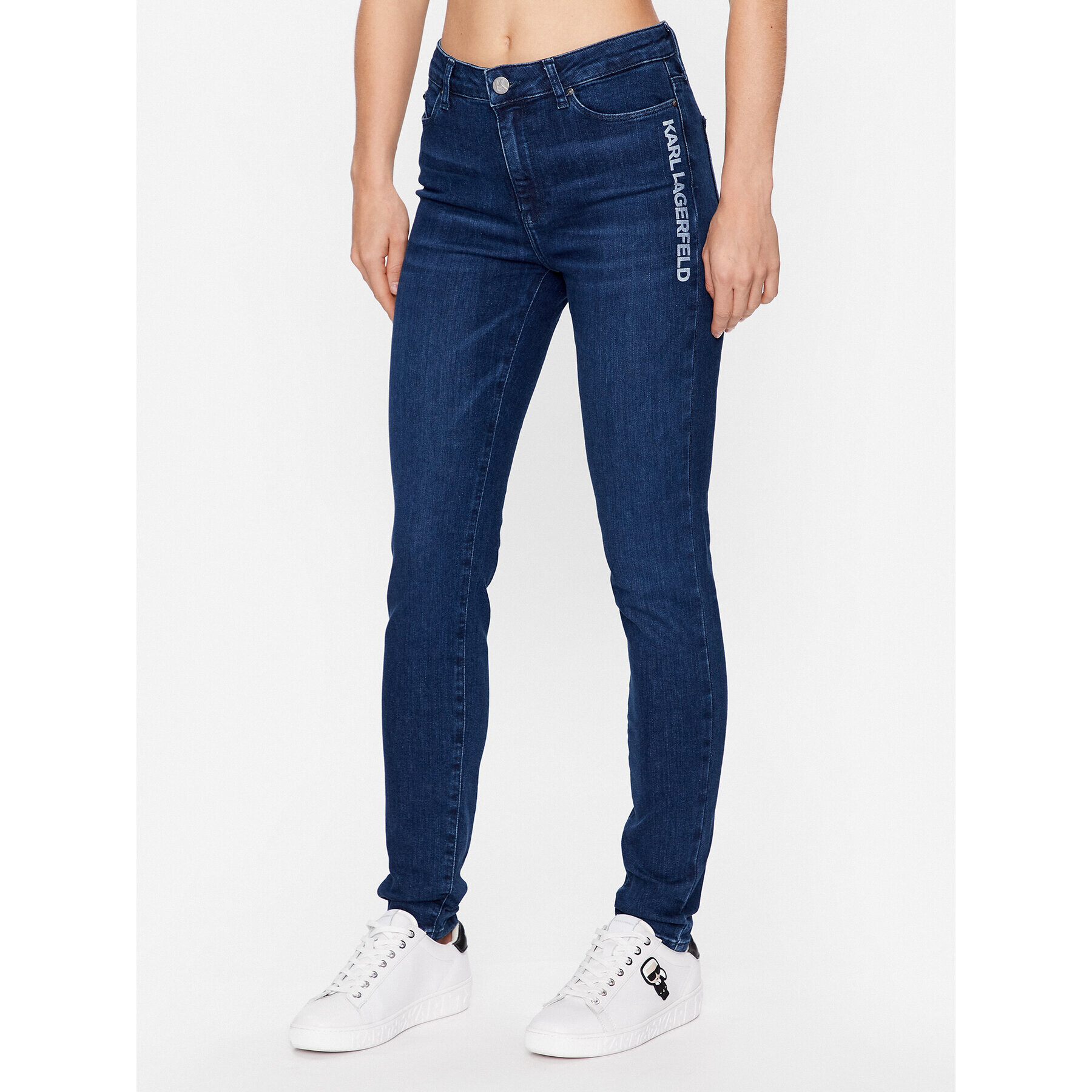 KARL LAGERFELD Farmer 225W1102 Kék Skinny Fit - Pepit.hu