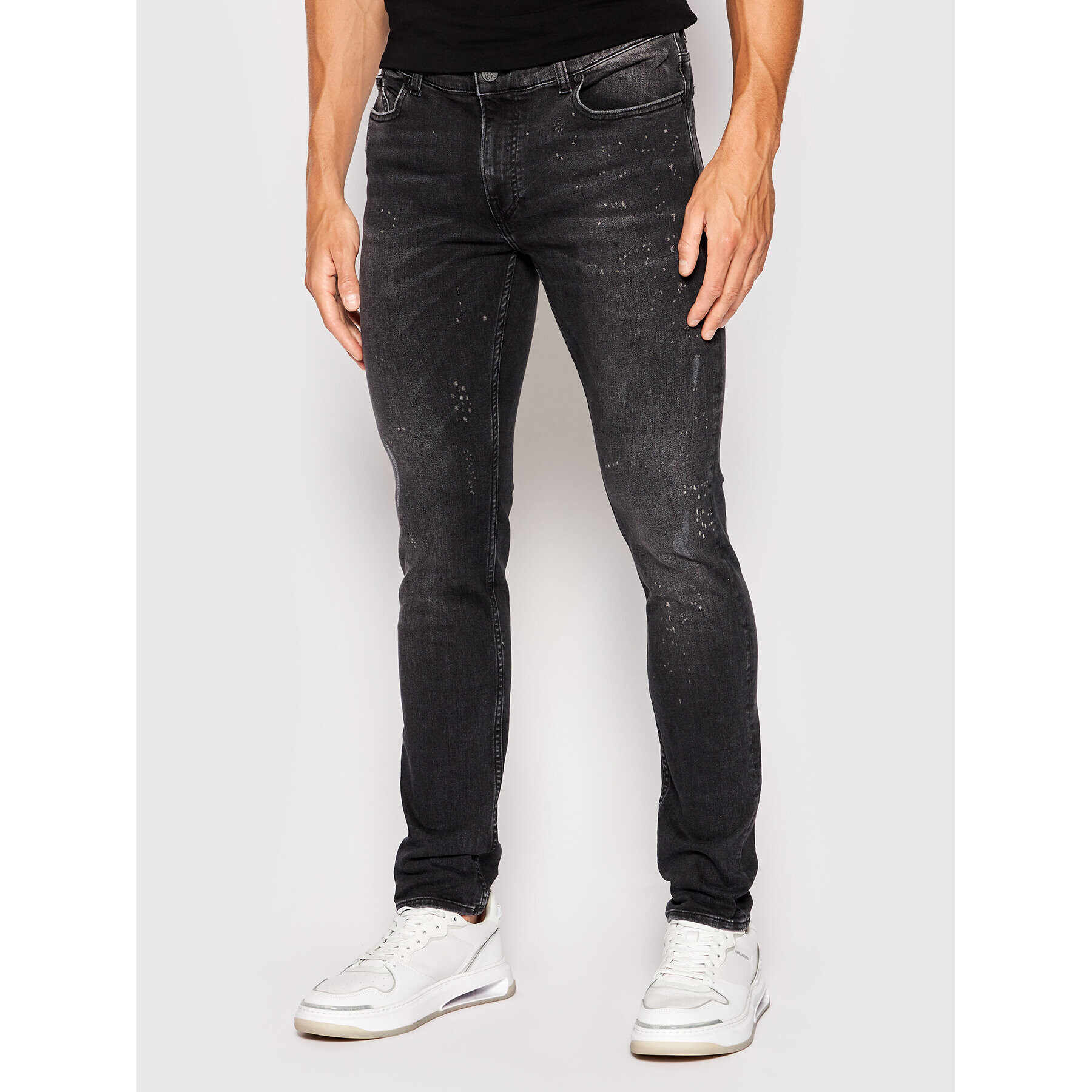 KARL LAGERFELD Farmer 265801 521832 Szürke Slim Fit - Pepit.hu