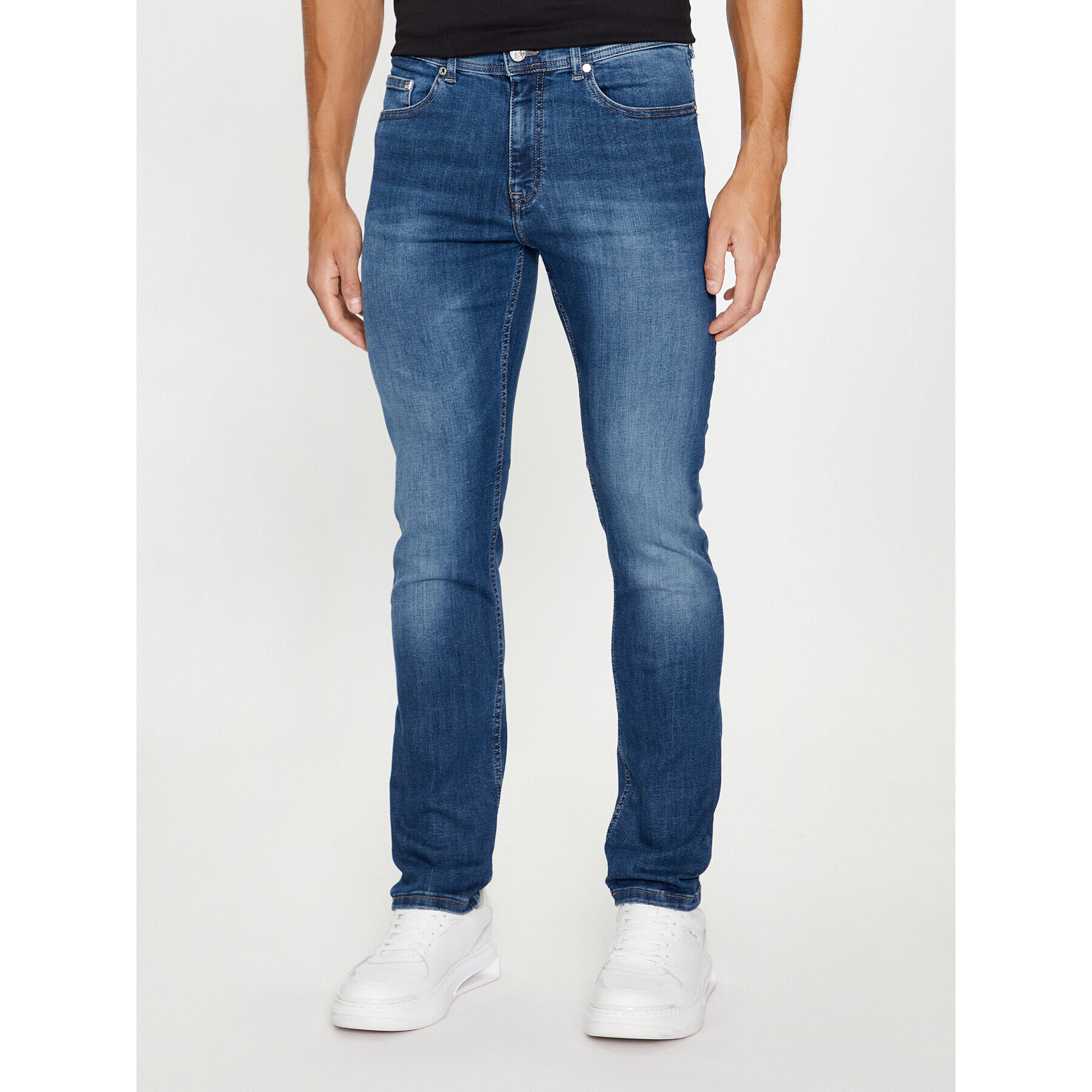 KARL LAGERFELD Farmer 265840 500830 Sötétkék Slim Fit - Pepit.hu