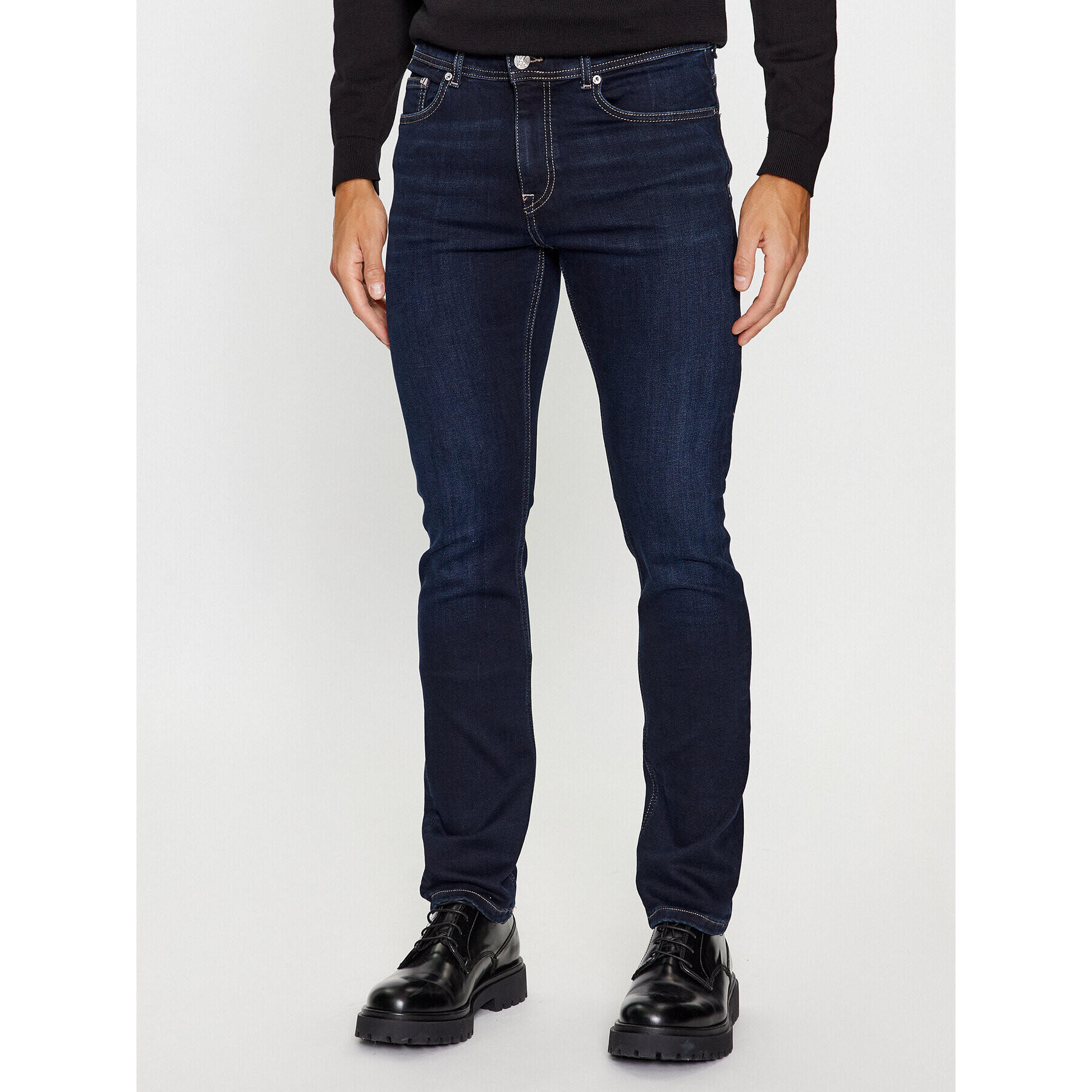 KARL LAGERFELD Farmer 265840 500830 Sötétkék Slim Fit - Pepit.hu