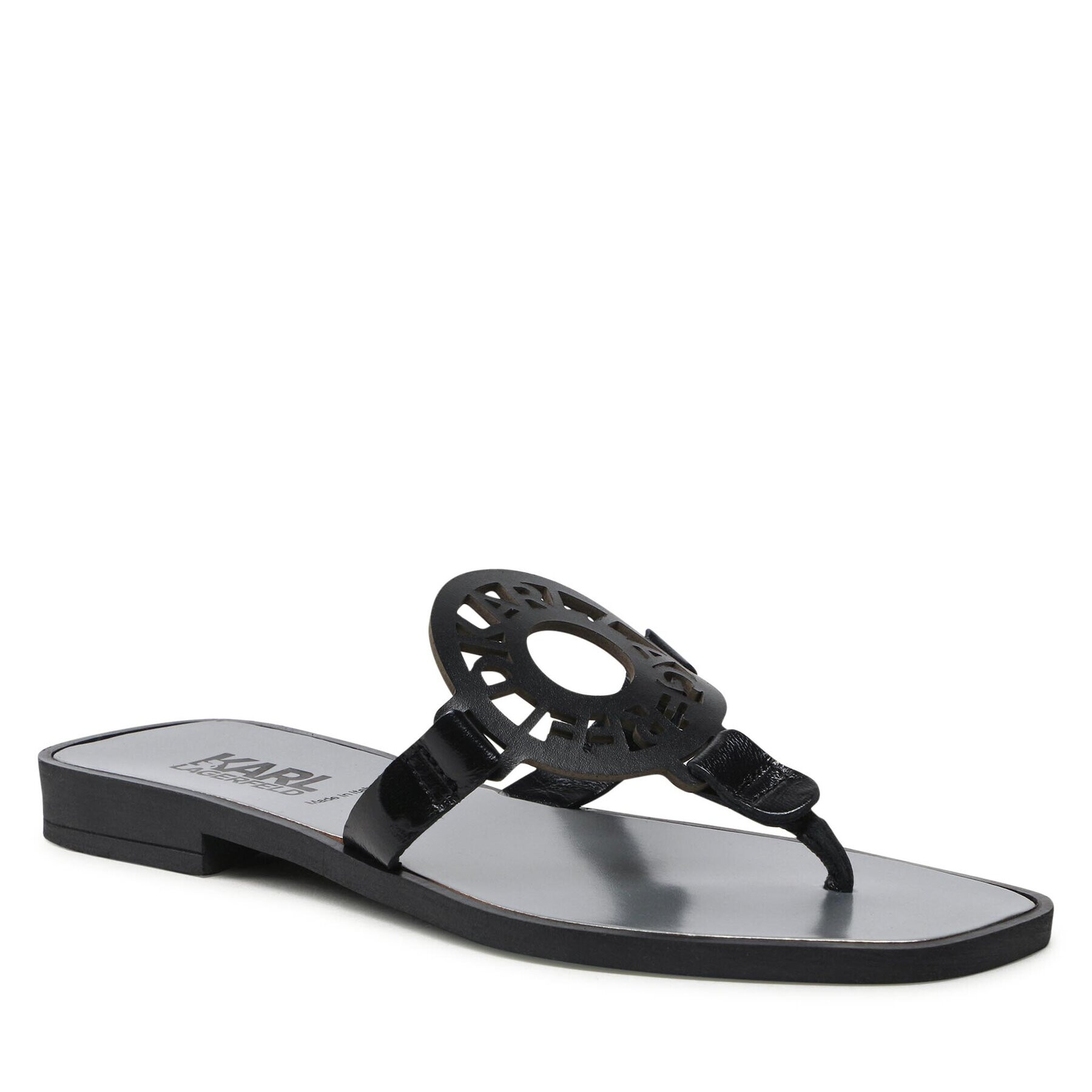 KARL LAGERFELD Flip-flops KL80408 Fekete - Pepit.hu