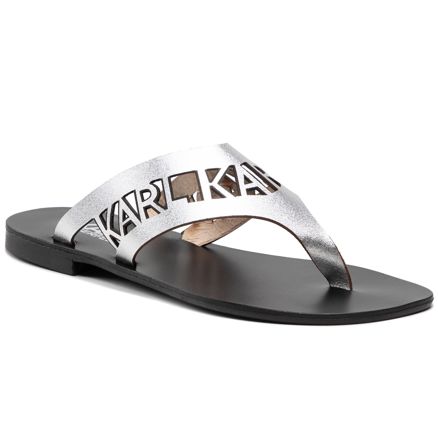 KARL LAGERFELD Flip-flops KL80409 Ezüst - Pepit.hu