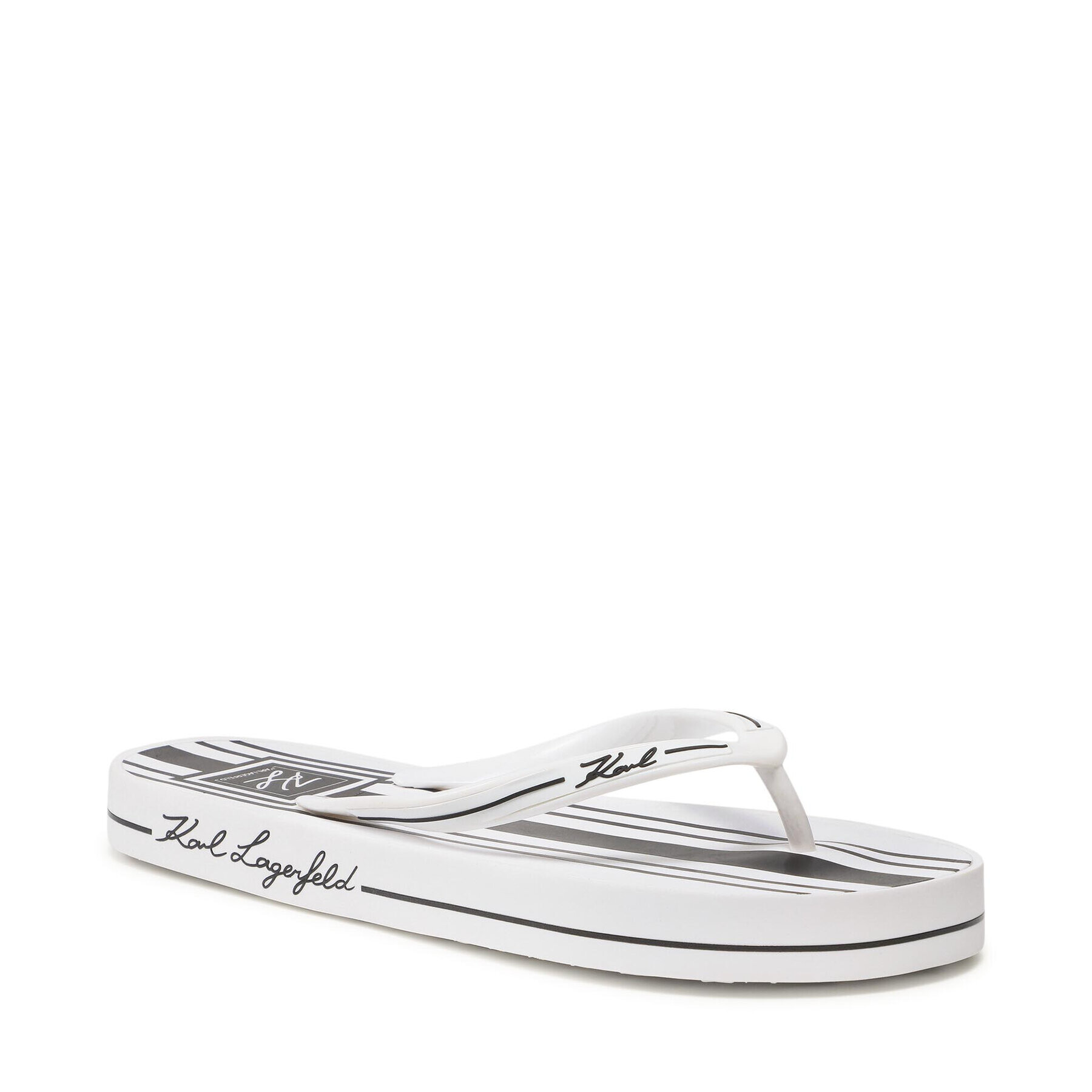 KARL LAGERFELD Flip-flops KL81018 Fehér - Pepit.hu