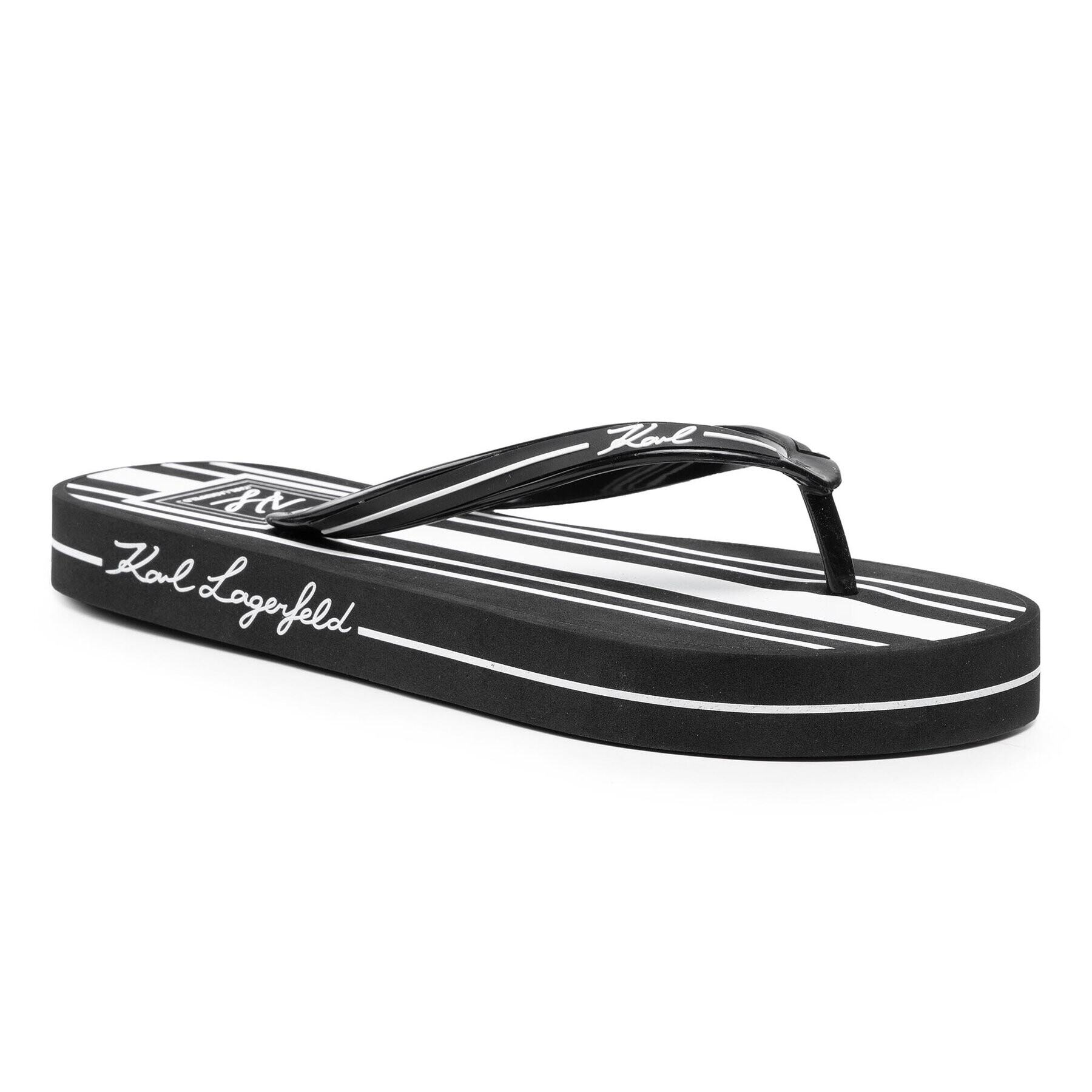 KARL LAGERFELD Flip-flops KL81018s Fekete - Pepit.hu