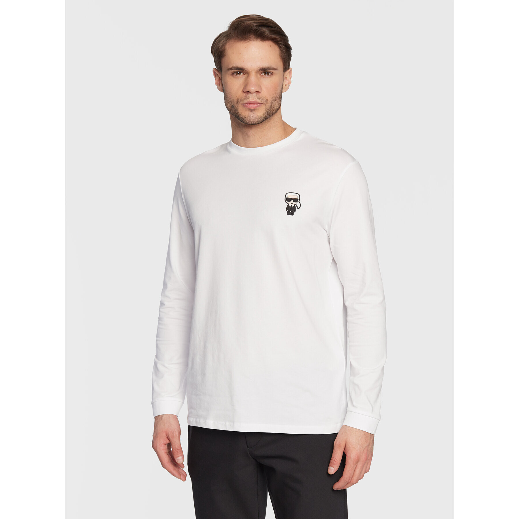 KARL LAGERFELD Hosszú ujjú 755005 524221 Fehér Regular Fit - Pepit.hu