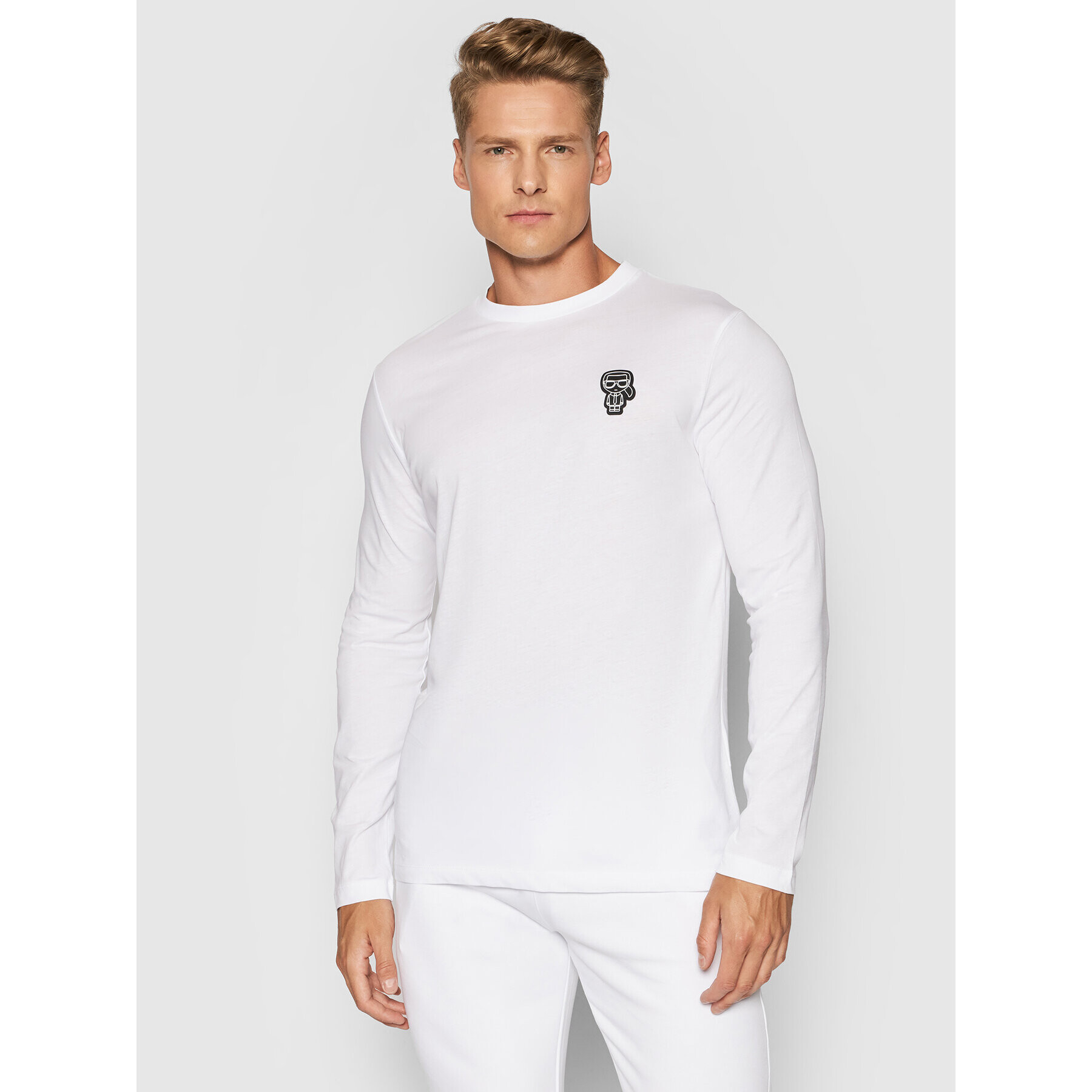 KARL LAGERFELD Hosszú ujjú 755071 512224 Fehér Regular Fit - Pepit.hu