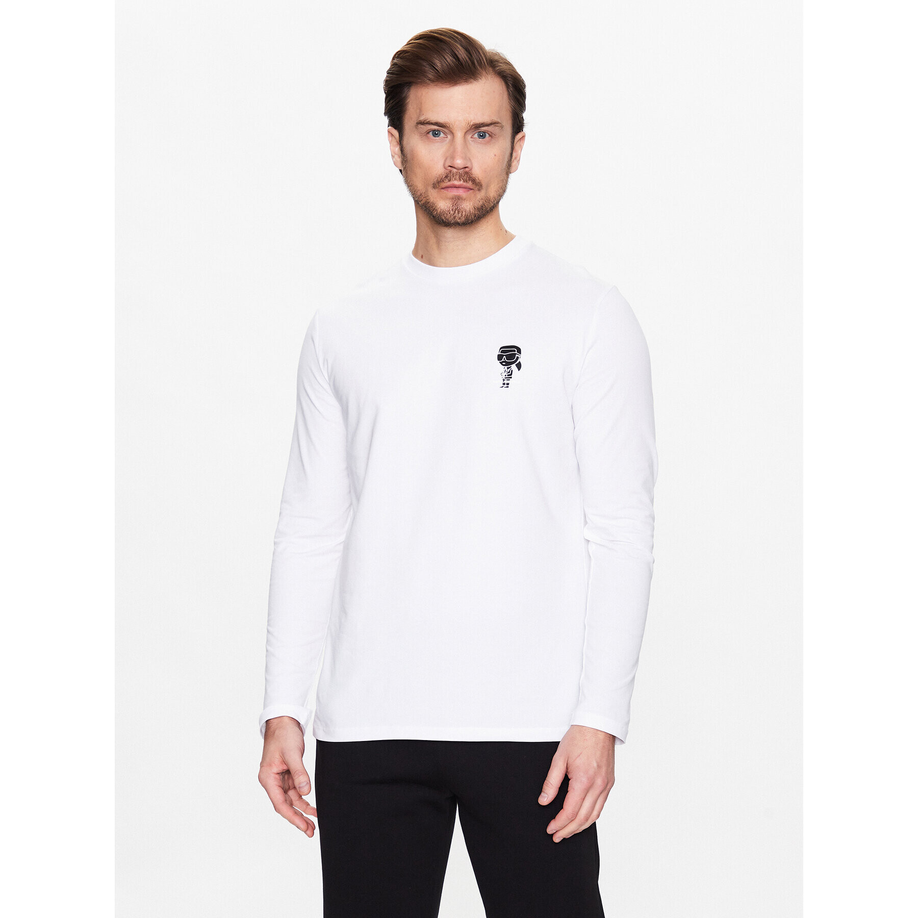 KARL LAGERFELD Hosszú ujjú 755087 531221 Fehér Regular Fit - Pepit.hu