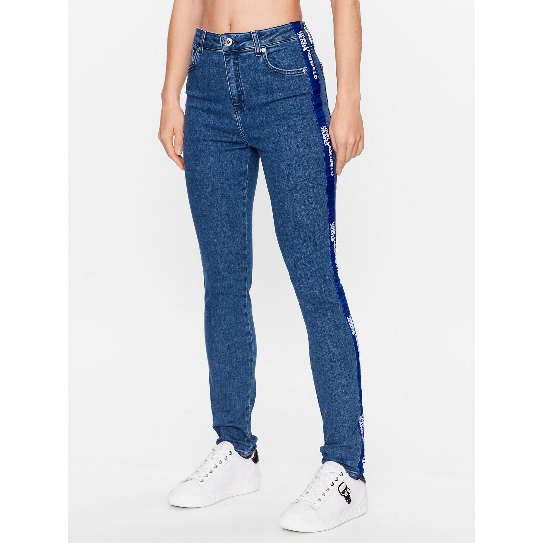 Karl Lagerfeld Jeans Farmer 231J1107 Kék Skinny Fit - Pepit.hu