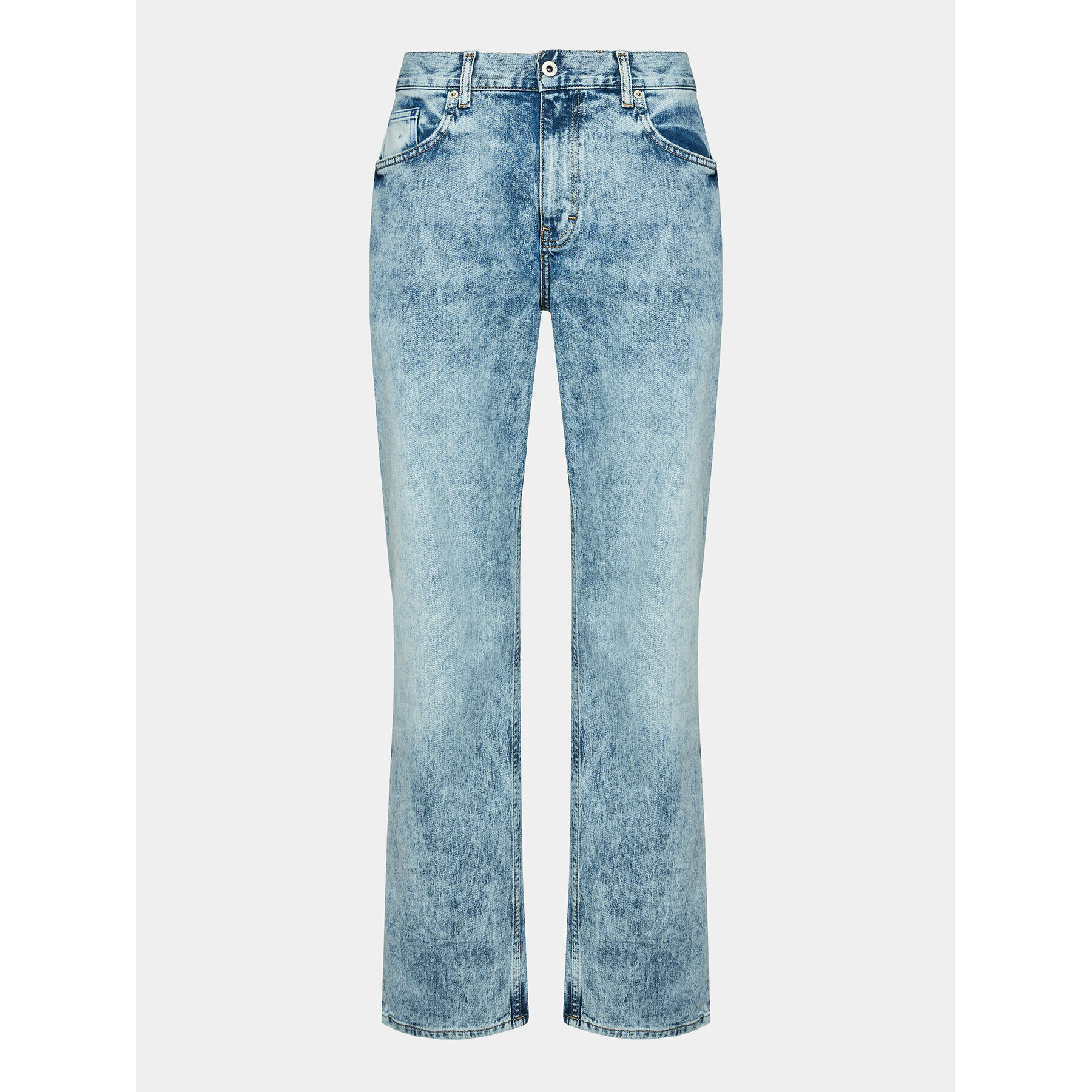 Karl Lagerfeld Jeans Farmer 235D1106 Kék Straight Fit - Pepit.hu