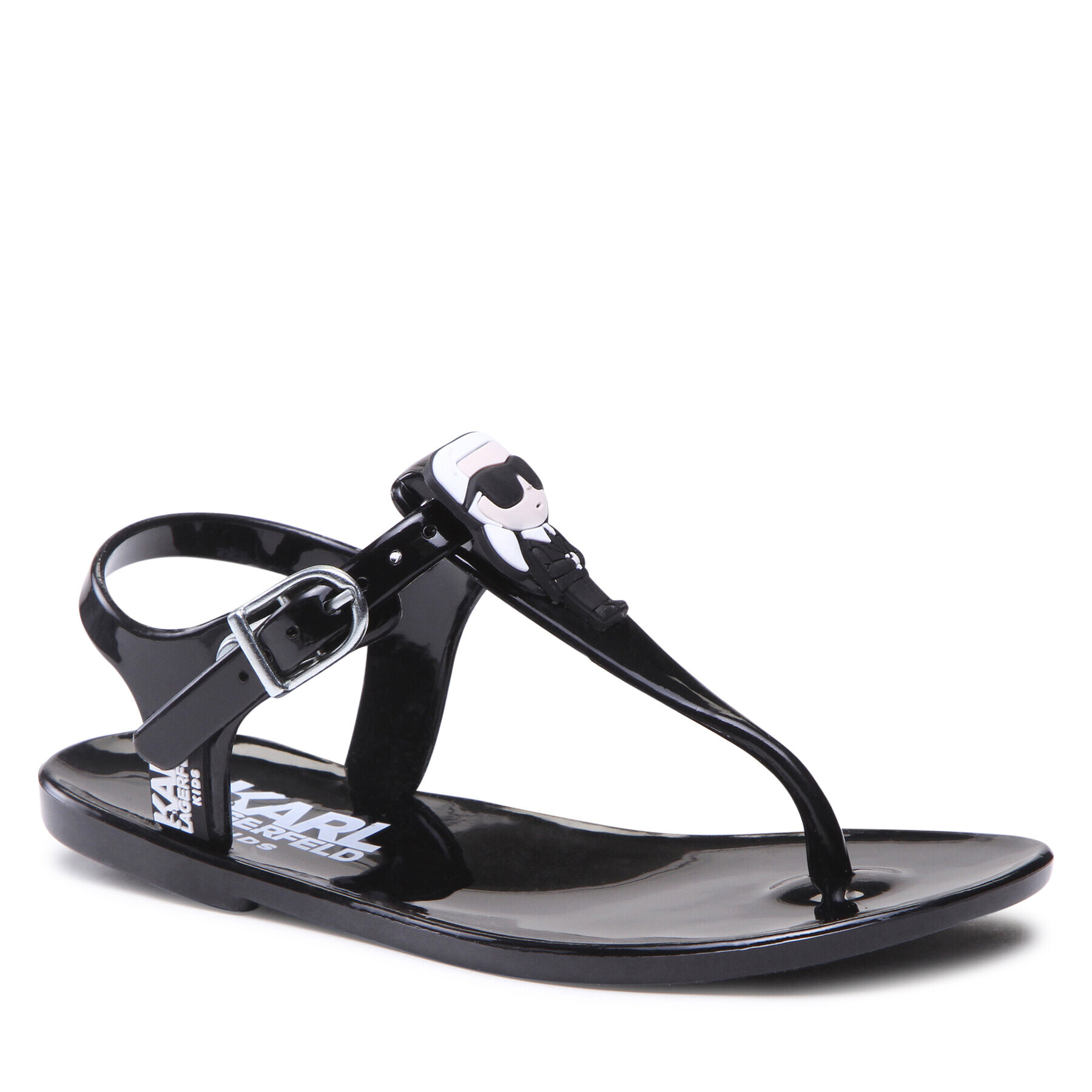 Karl Lagerfeld Kids Flip-flops Z19098 Fekete - Pepit.hu