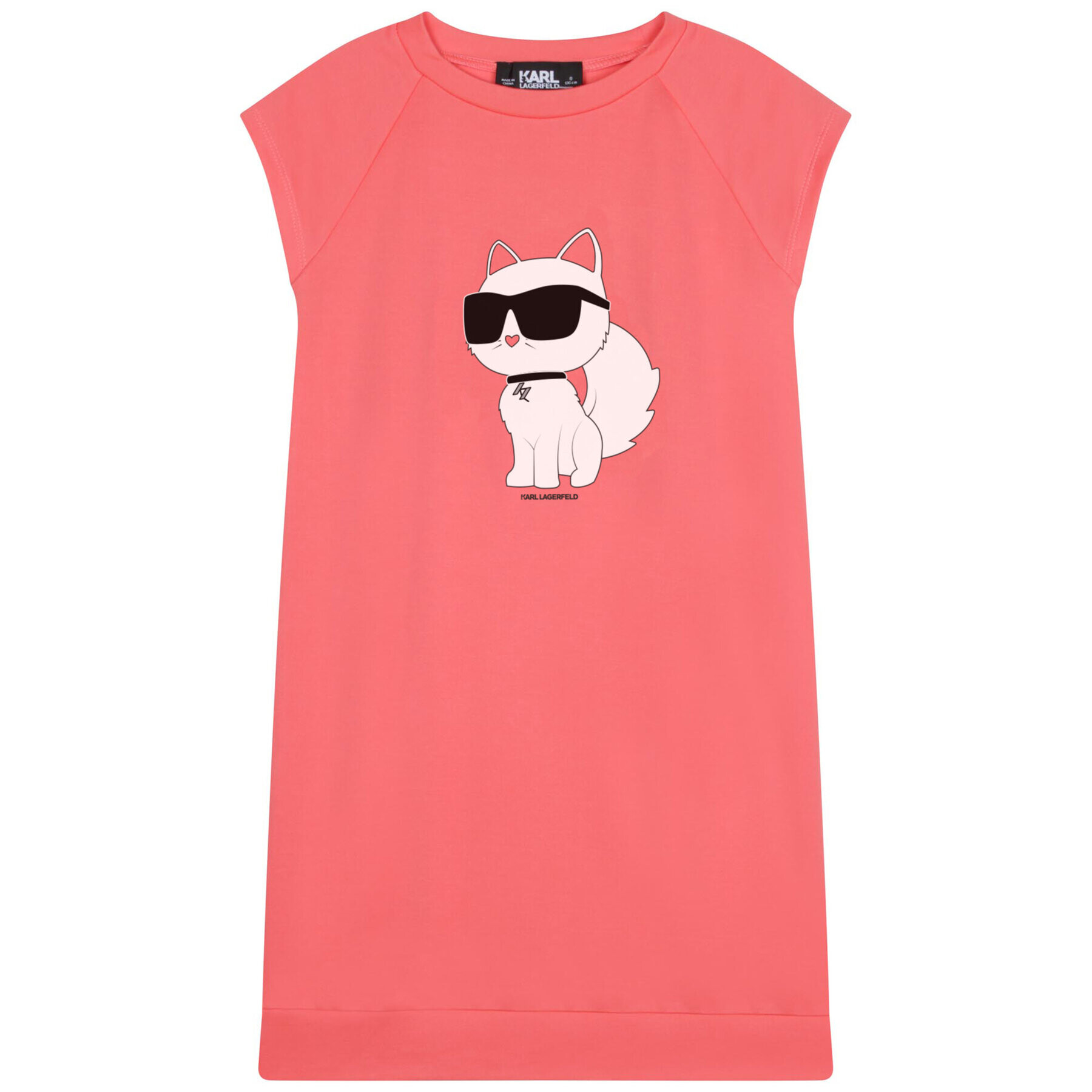 Karl Lagerfeld Kids Hétköznapi ruha Z12235 D Piros Regular Fit - Pepit.hu