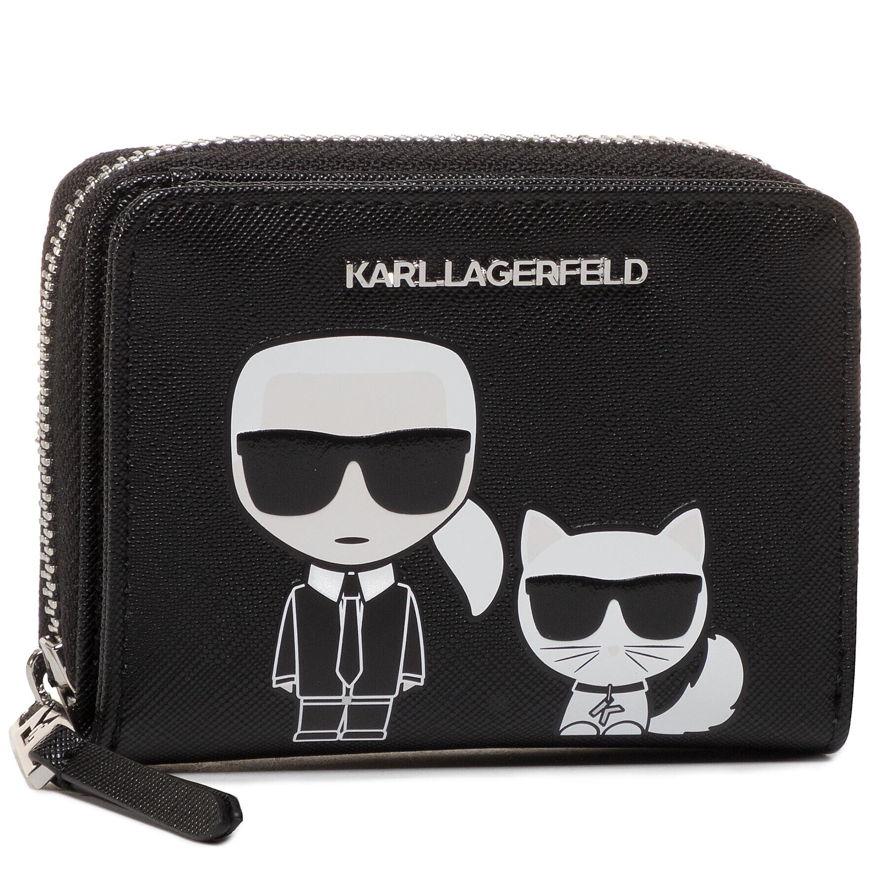 KARL LAGERFELD Kis női pénztárca 201W3202 Fekete - Pepit.hu