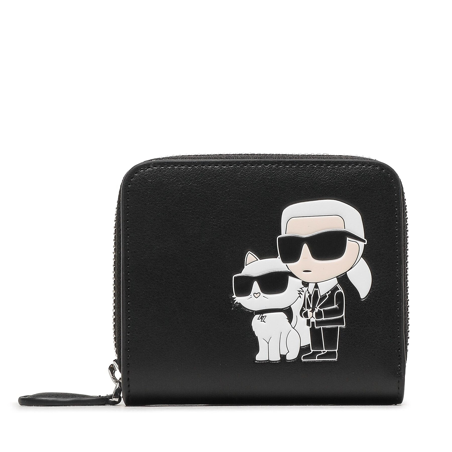 KARL LAGERFELD Kis női pénztárca 230W3215 Fekete - Pepit.hu