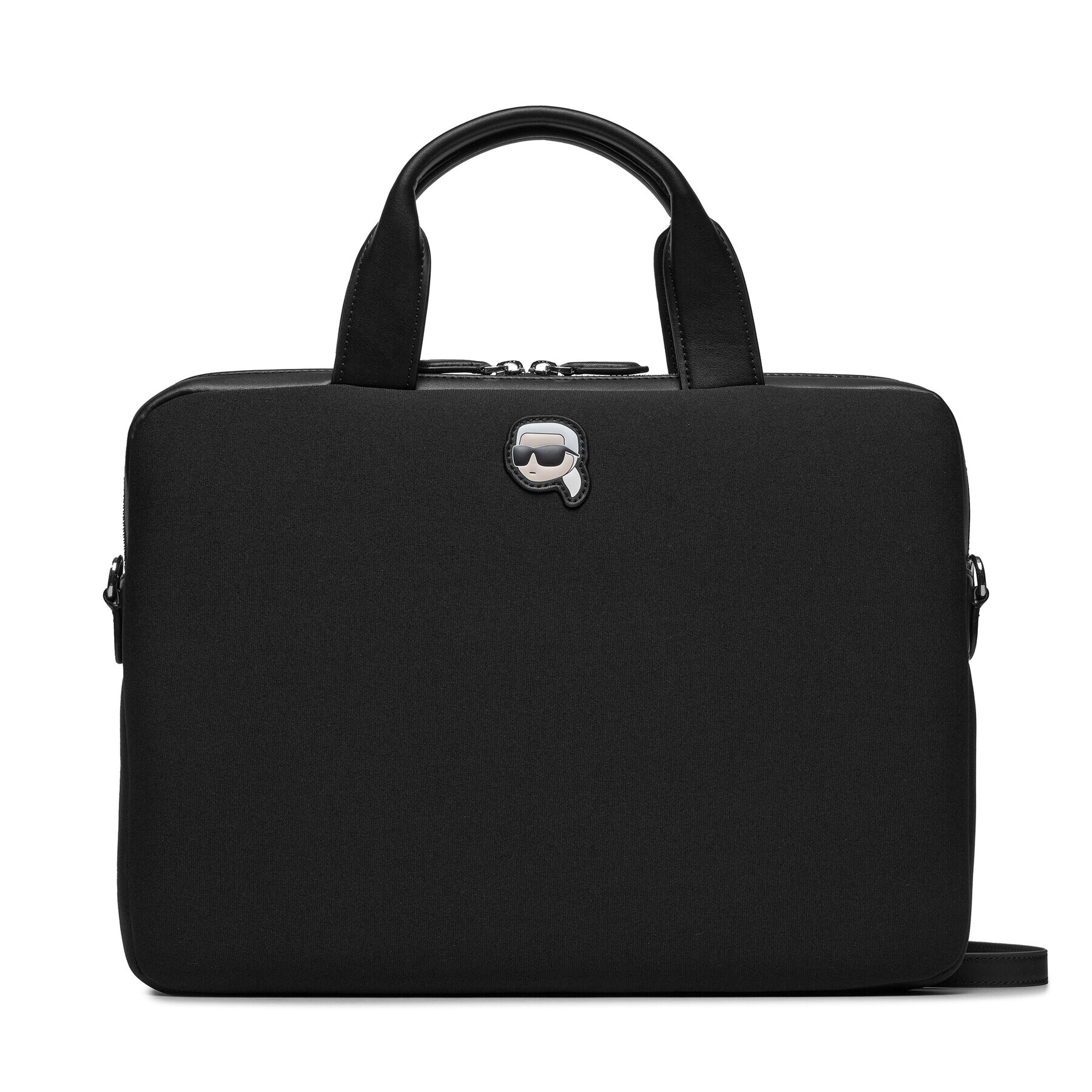 KARL LAGERFELD Laptoptáska 235M3230 Fekete - Pepit.hu