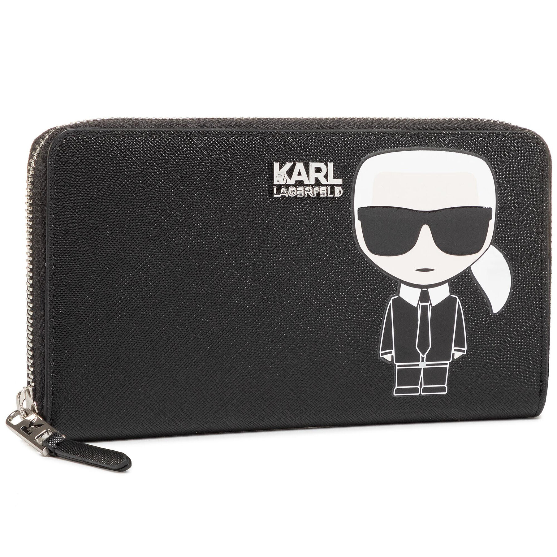 KARL LAGERFELD Nagy női pénztárca 201W3203 Fekete - Pepit.hu