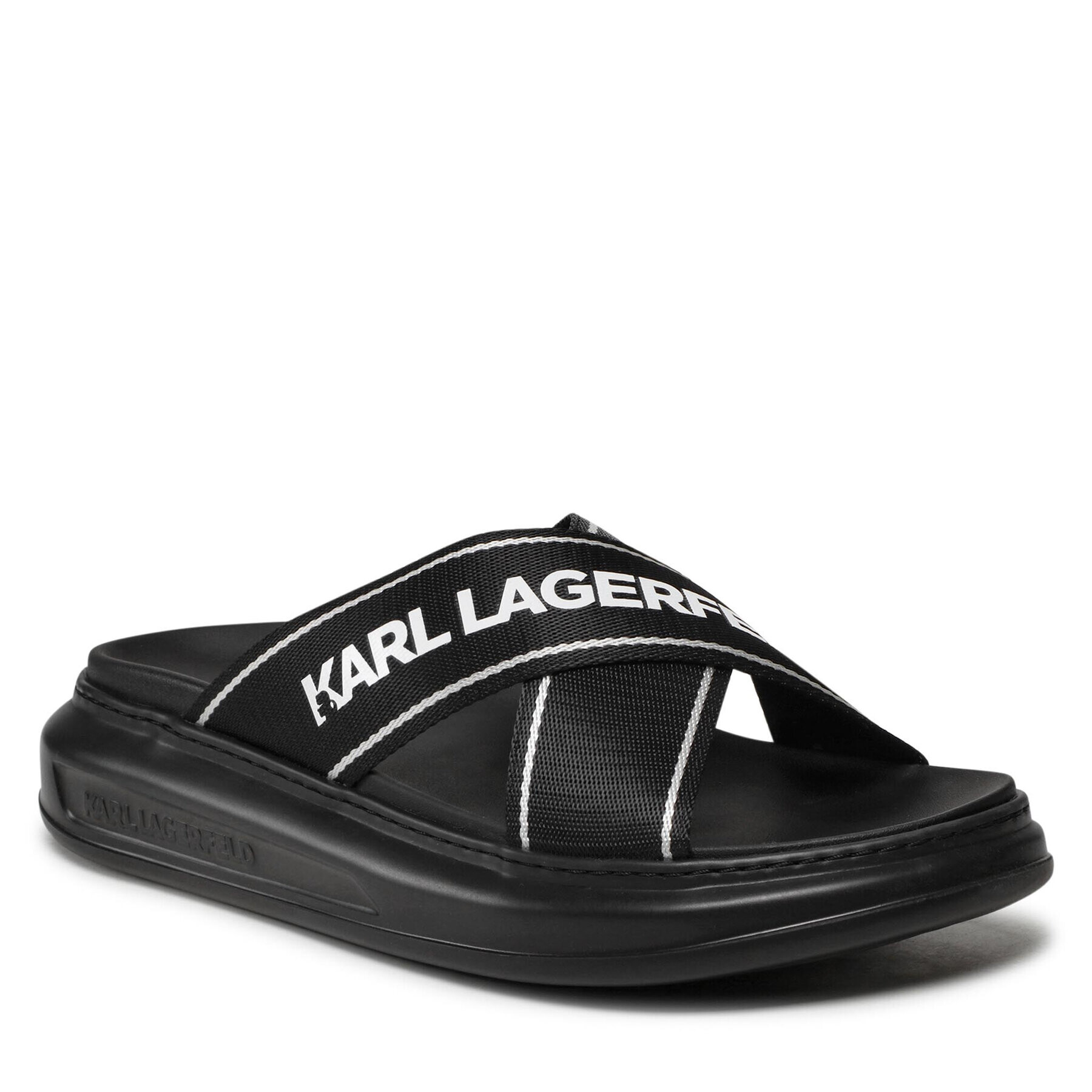 KARL LAGERFELD Papucs KL52501 Fekete - Pepit.hu