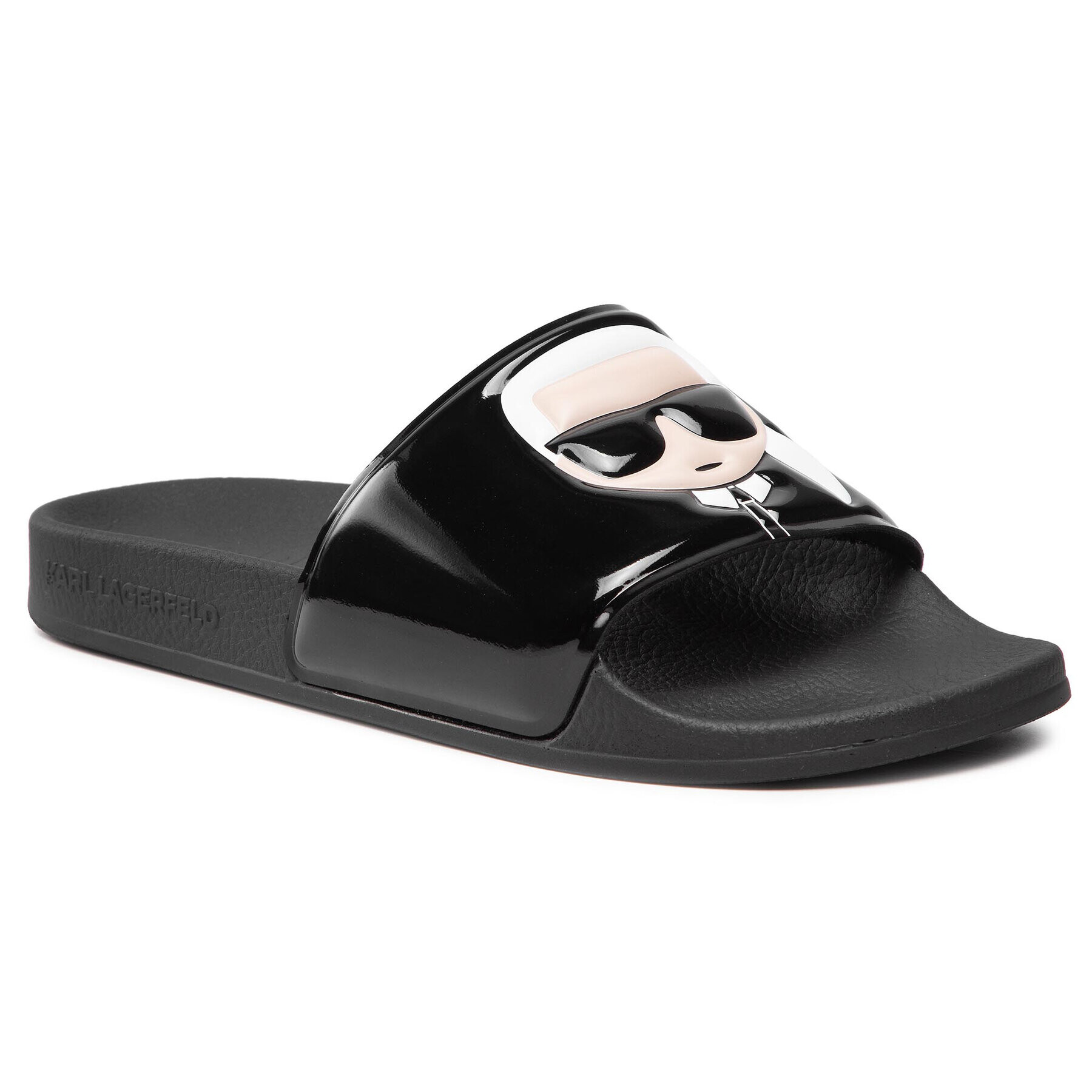 KARL LAGERFELD Papucs KL80906 Fekete - Pepit.hu