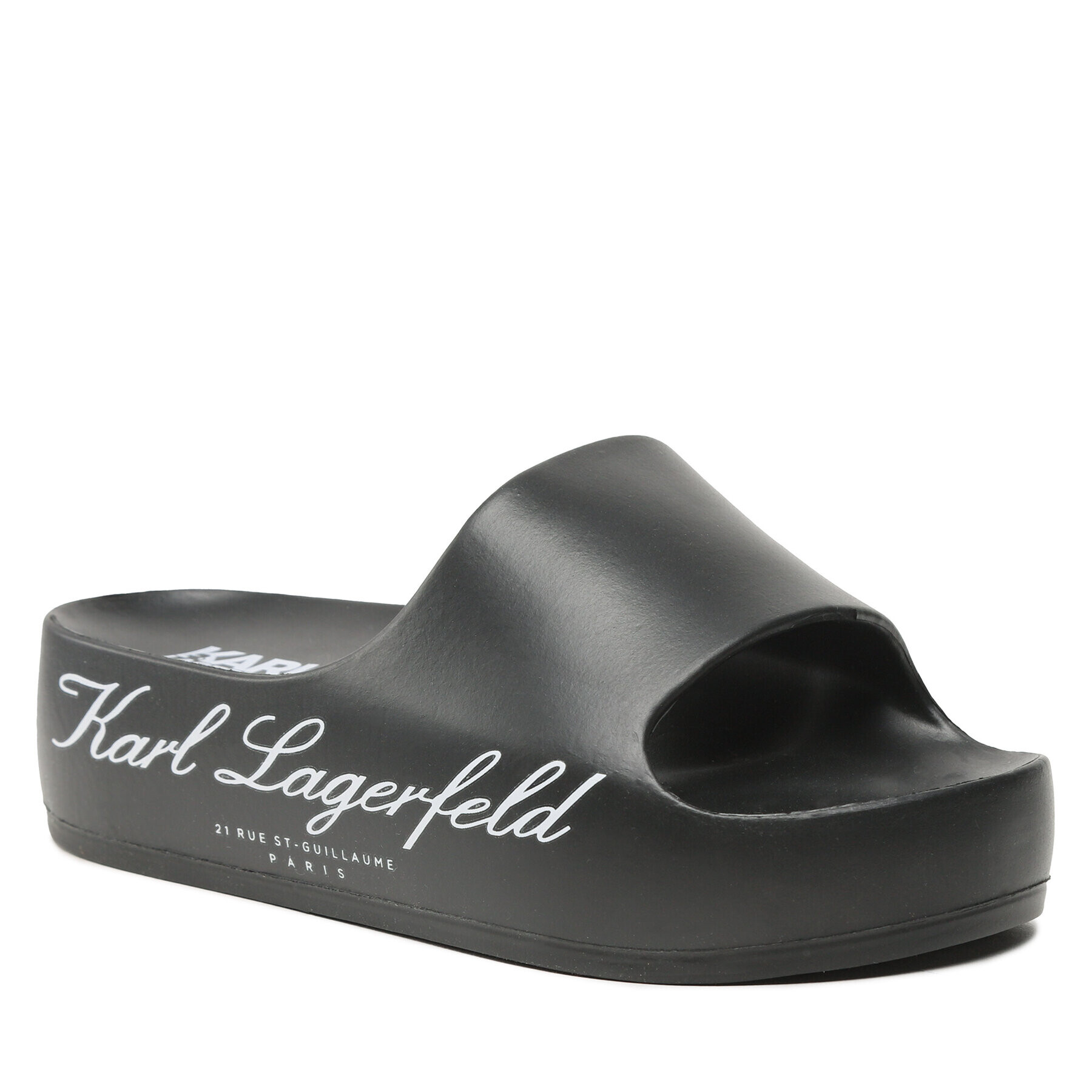 KARL LAGERFELD Papucs KL86000 Fekete - Pepit.hu