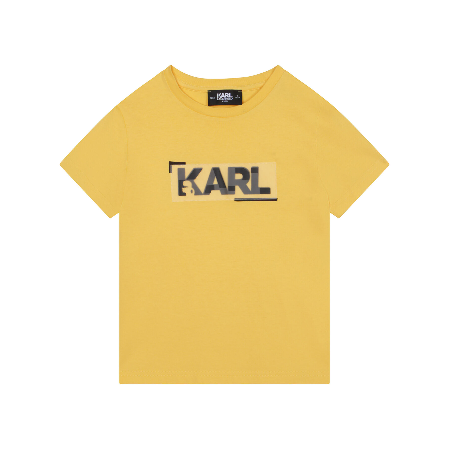 Karl Lagerfeld Kids Póló Z25397 D Sárga Regular Fit - Pepit.hu