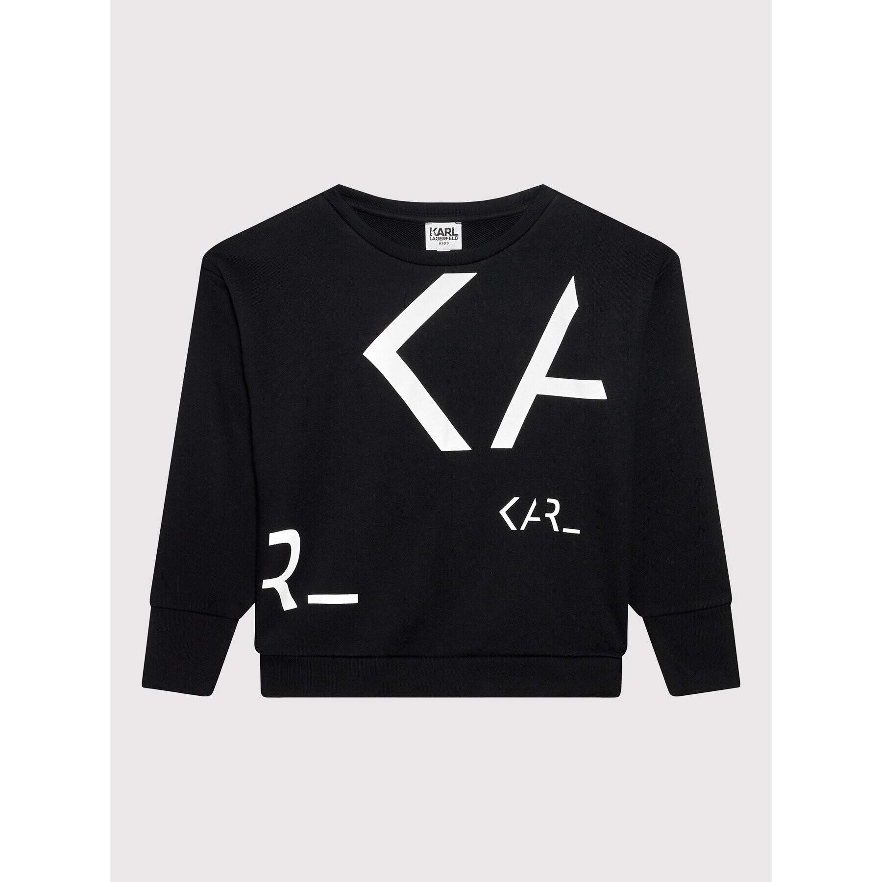 KARL LAGERFELD Pulóver Z15339 M Fekete Regular Fit - Pepit.hu