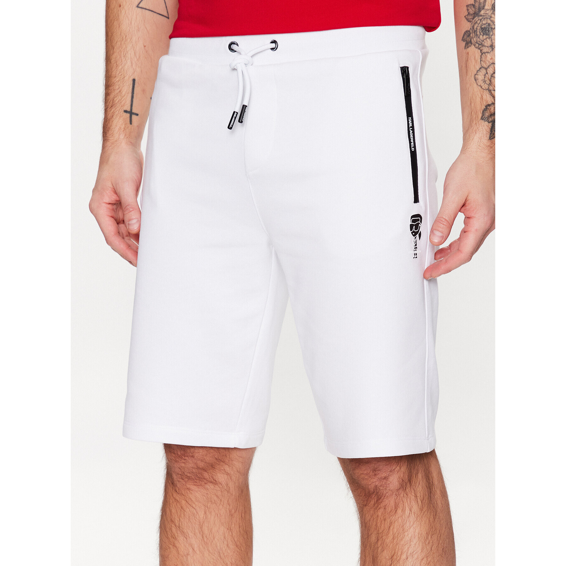 KARL LAGERFELD Sport rövidnadrág 705092 531900 Fehér Regular Fit - Pepit.hu