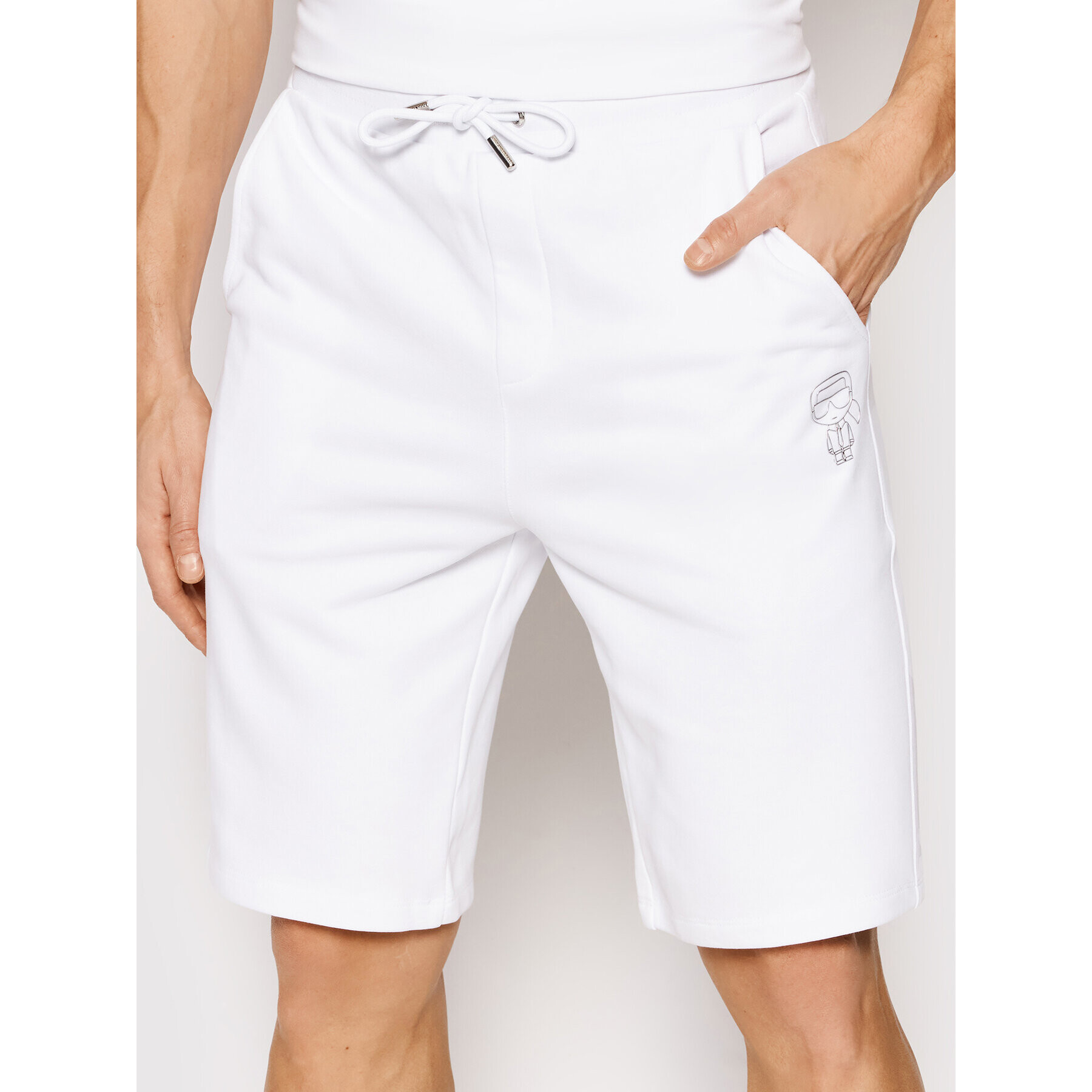 KARL LAGERFELD Sport rövidnadrág 705409 521900 Fehér Regular Fit - Pepit.hu