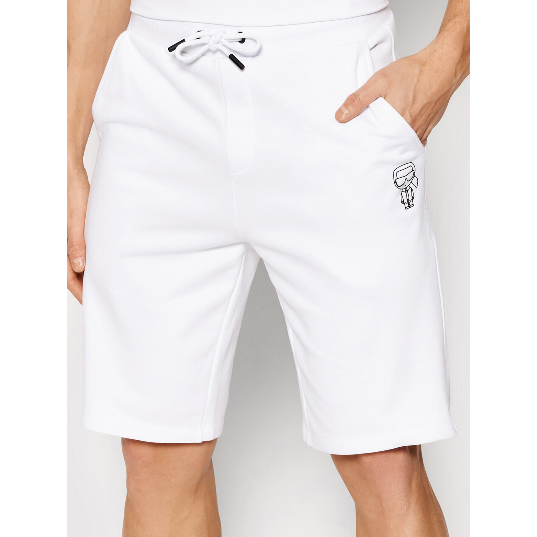 KARL LAGERFELD Sport rövidnadrág 705409 521900 Fehér Regular Fit - Pepit.hu