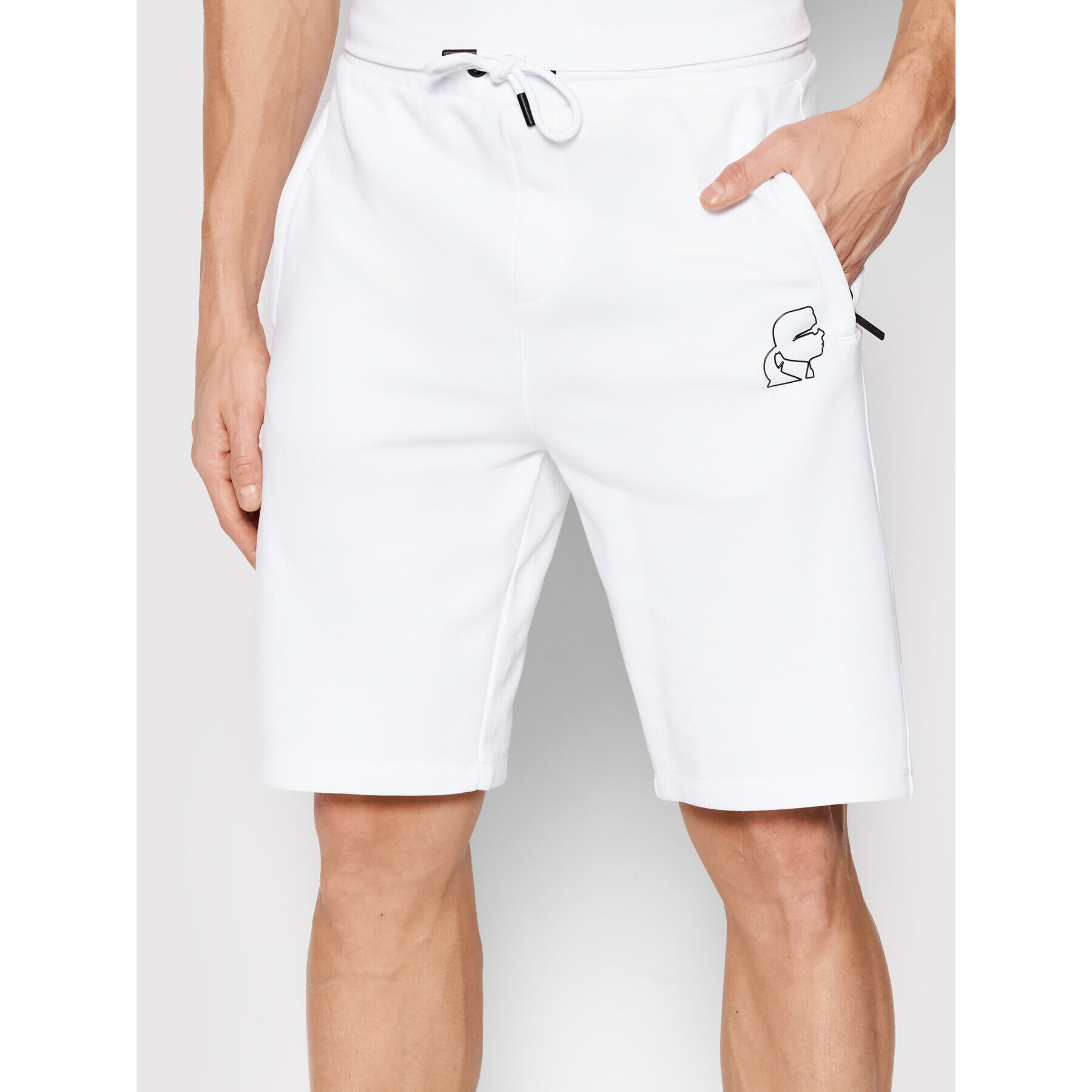 KARL LAGERFELD Sport rövidnadrág 705414 521900 Fehér Regular Fit - Pepit.hu