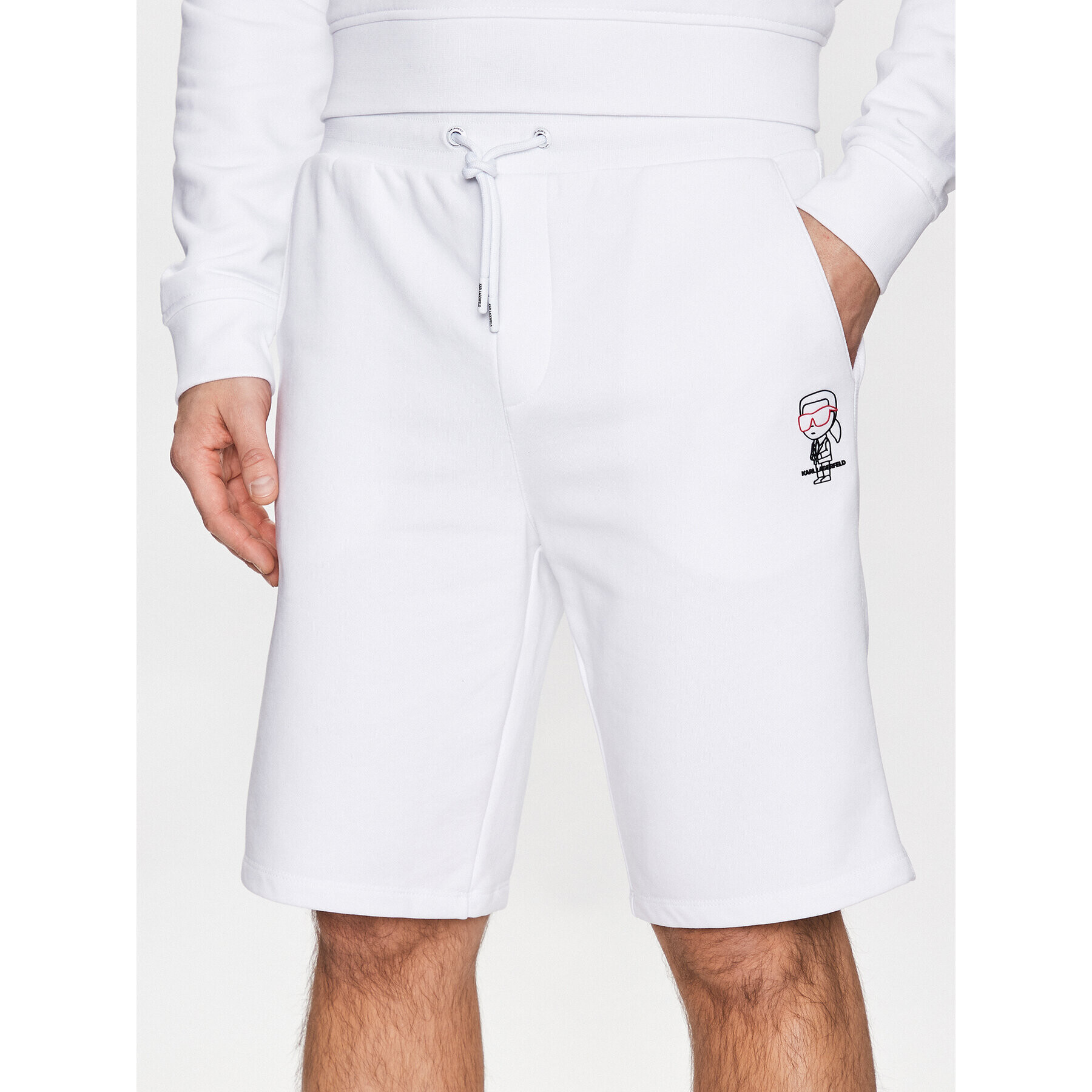 KARL LAGERFELD Sport rövidnadrág 705423 532900 Fehér Regular Fit - Pepit.hu