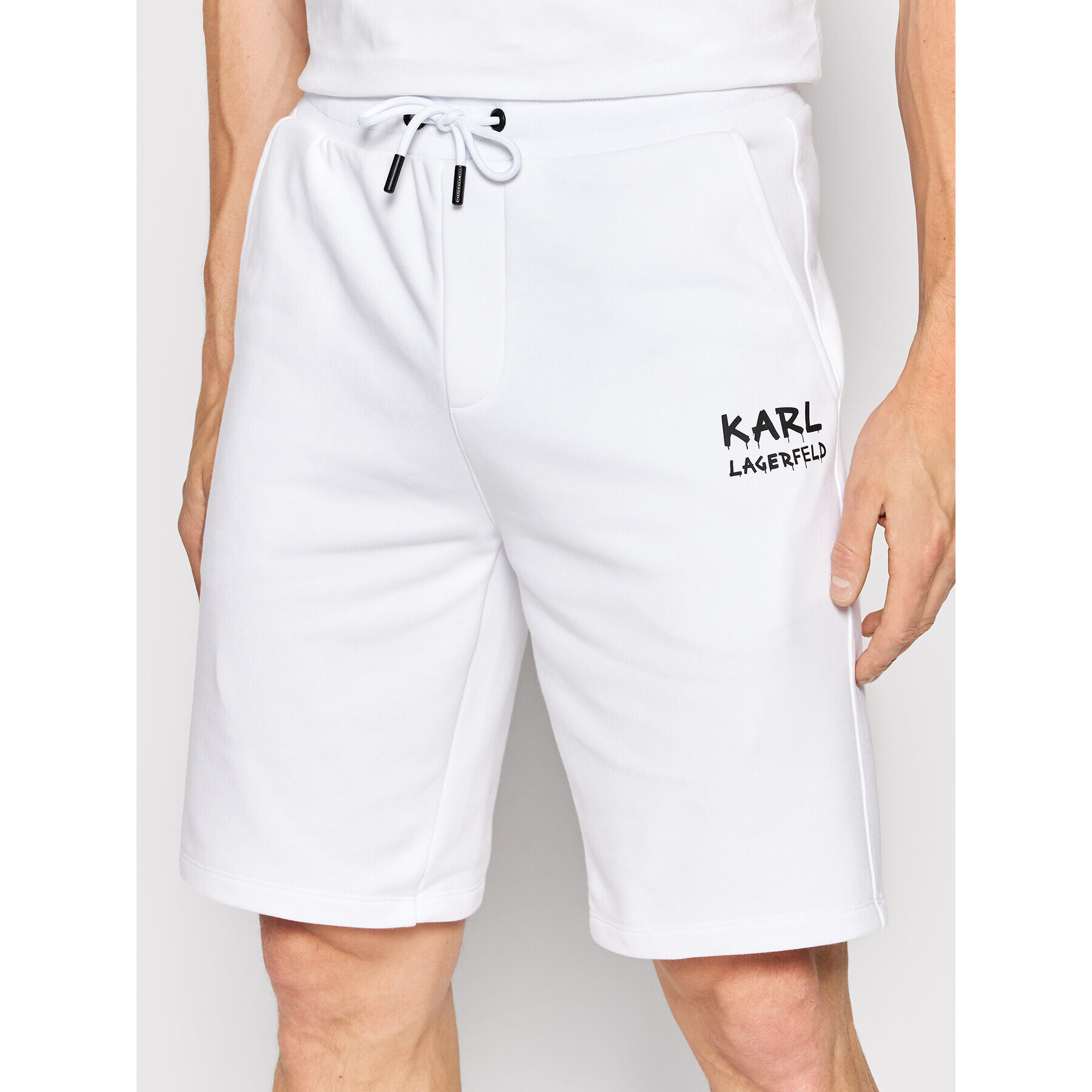 KARL LAGERFELD Sport rövidnadrág Sweat 705047 521900 Fehér Regular Fit - Pepit.hu