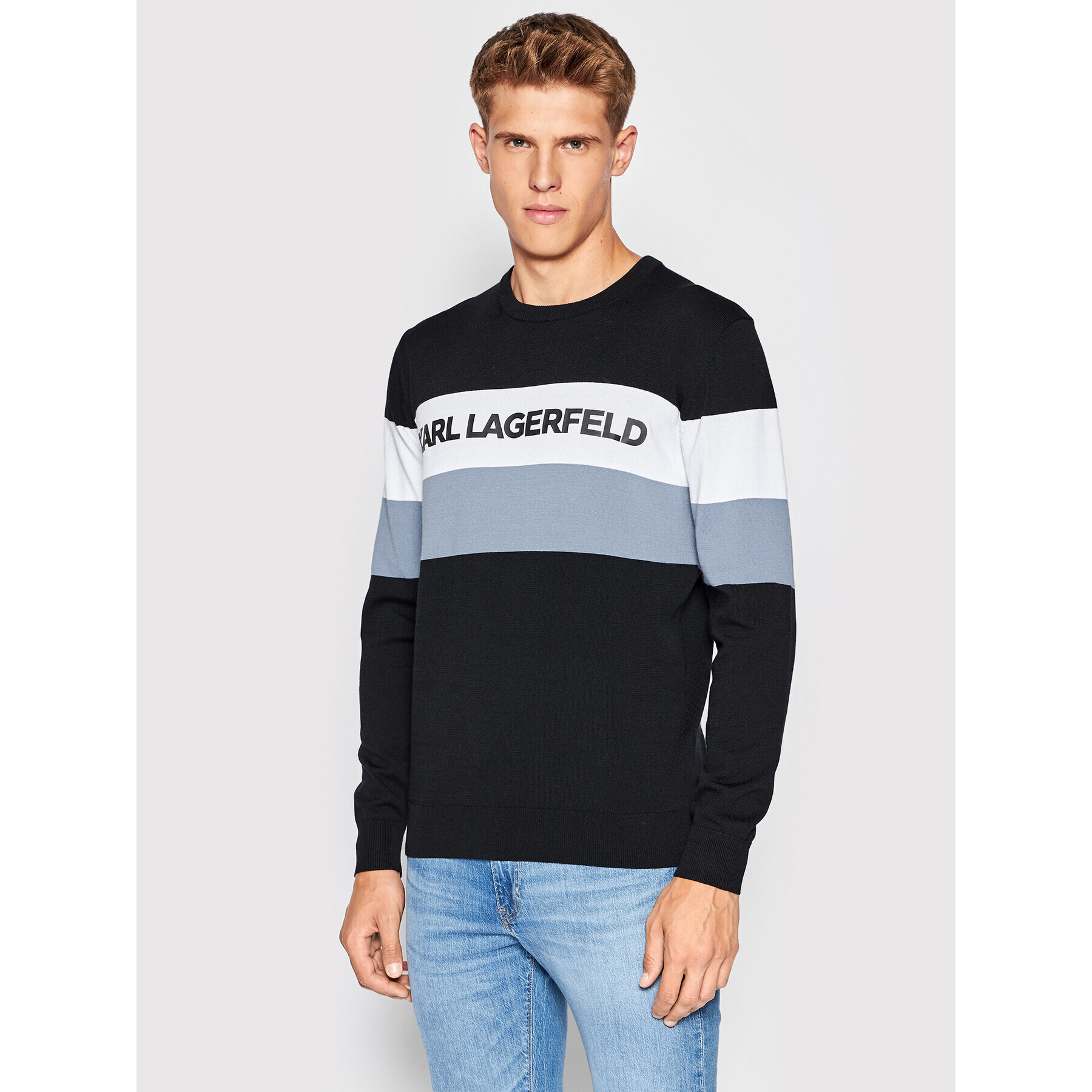 KARL LAGERFELD Sweater 655080 523304 Színes Regular Fit - Pepit.hu