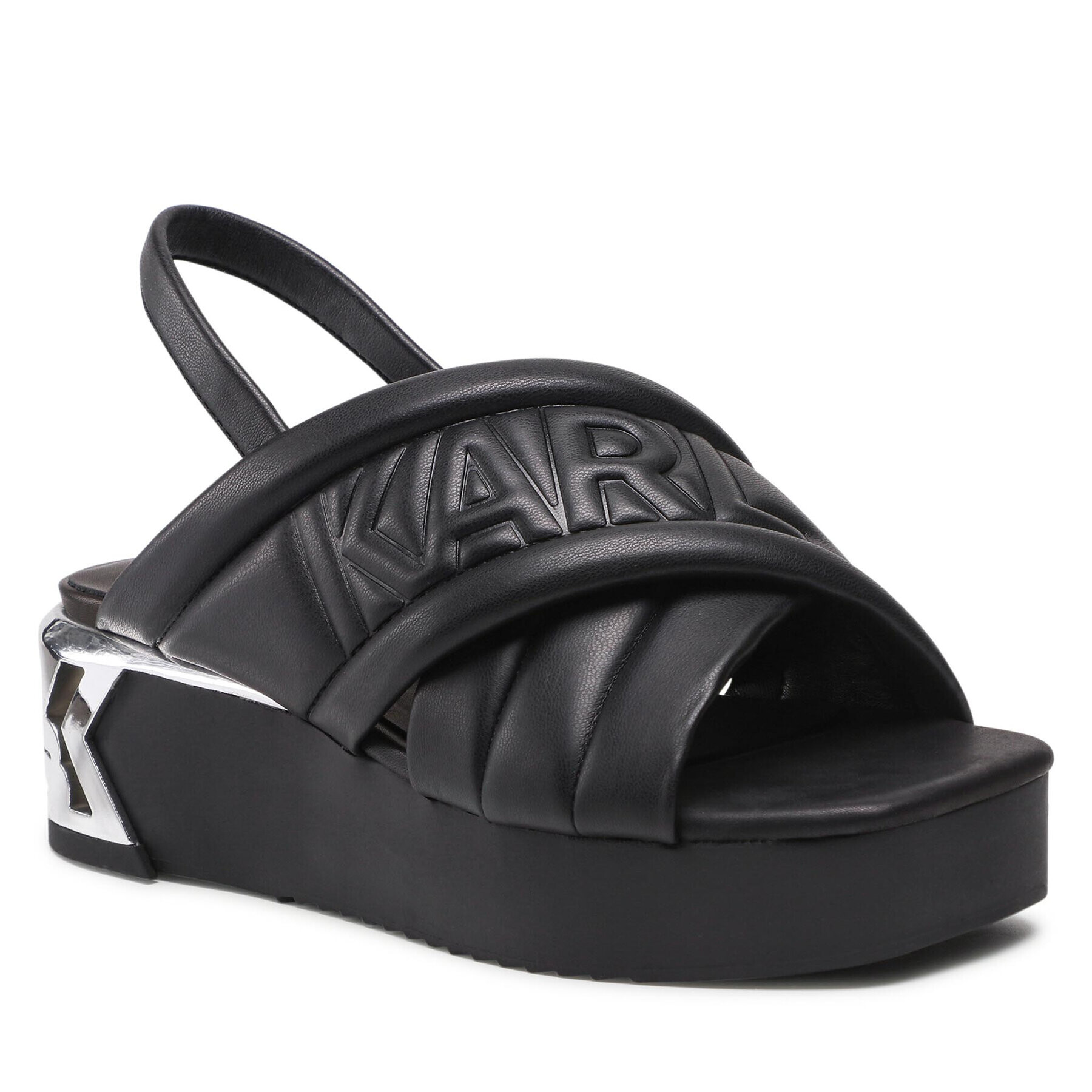 KARL LAGERFELD Szandál KL80628 Fekete - Pepit.hu