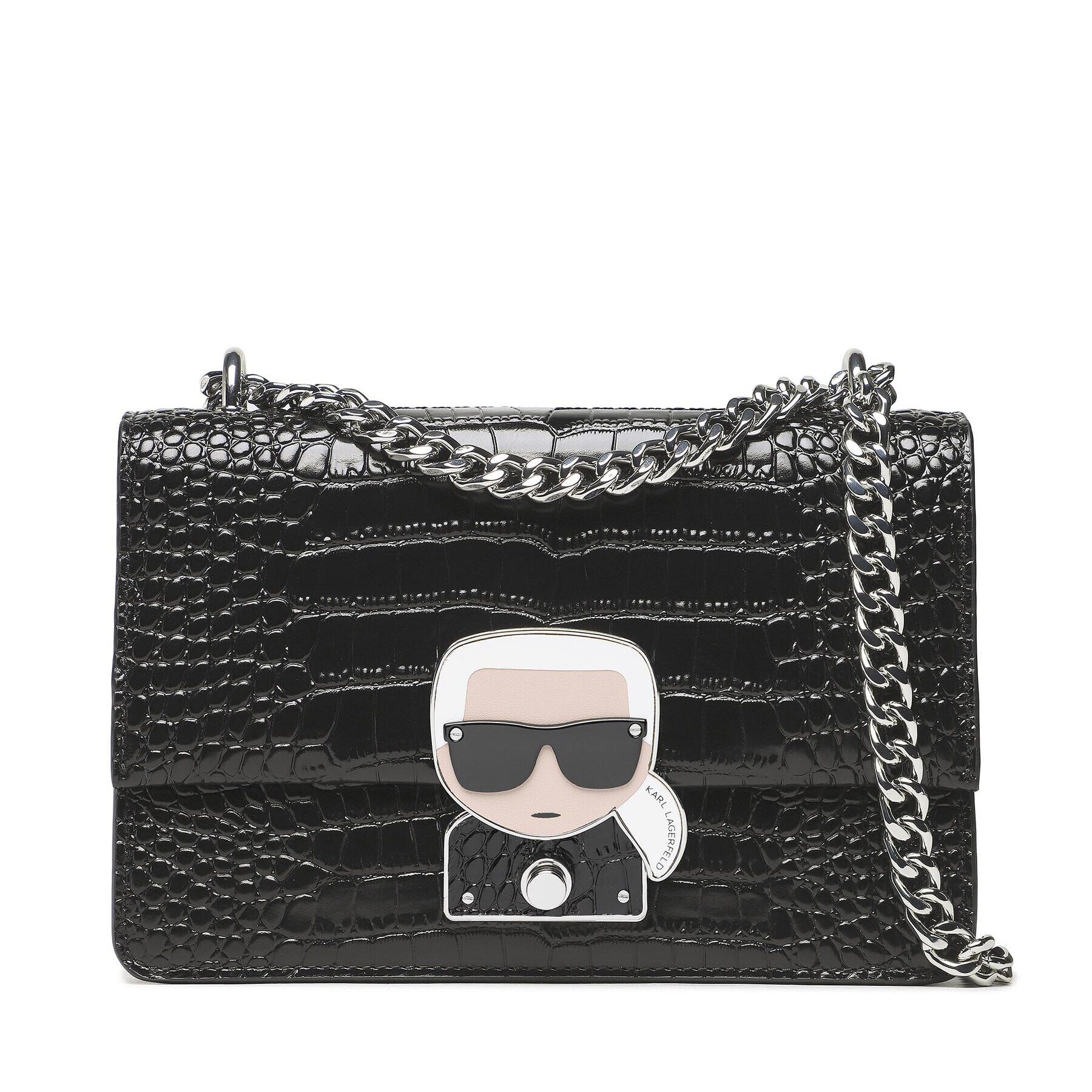 KARL LAGERFELD Táska 226W3006 Fekete - Pepit.hu