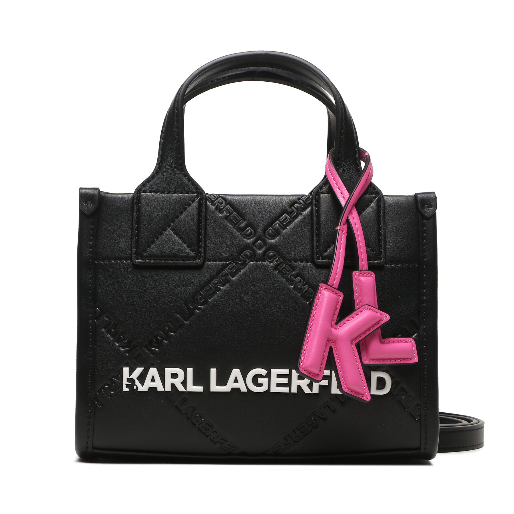 KARL LAGERFELD Táska 230W3031 Fekete - Pepit.hu