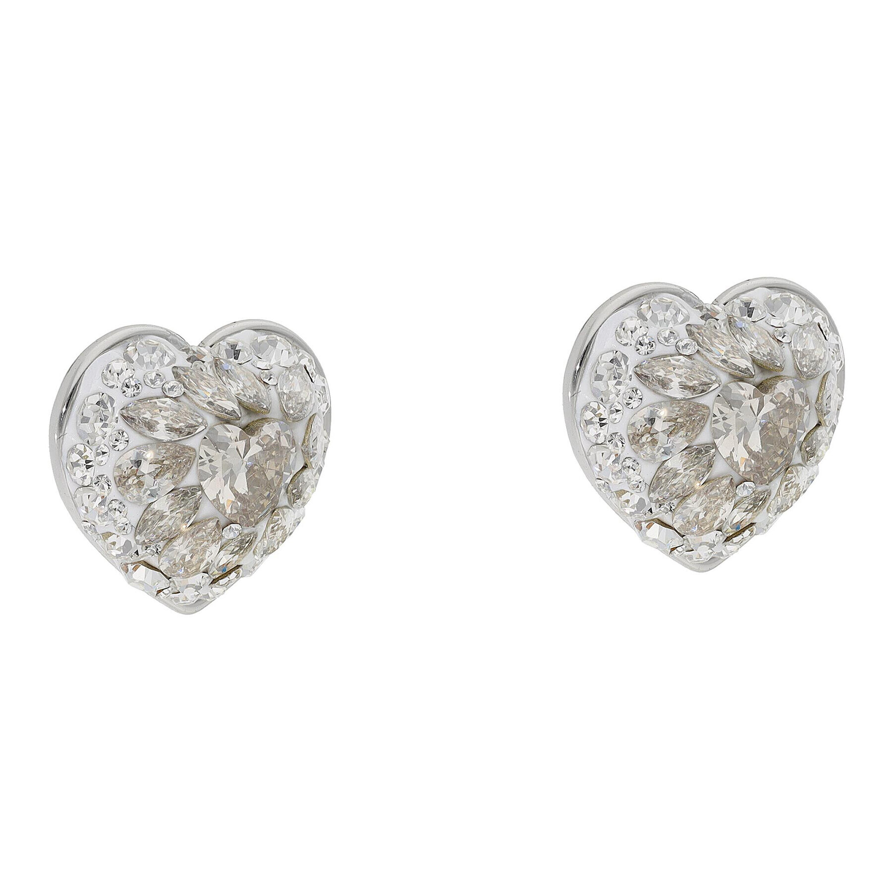 Kate Spade Fülbevaló Something Sprkly Heart Studs K6760 Ezüst - Pepit.hu