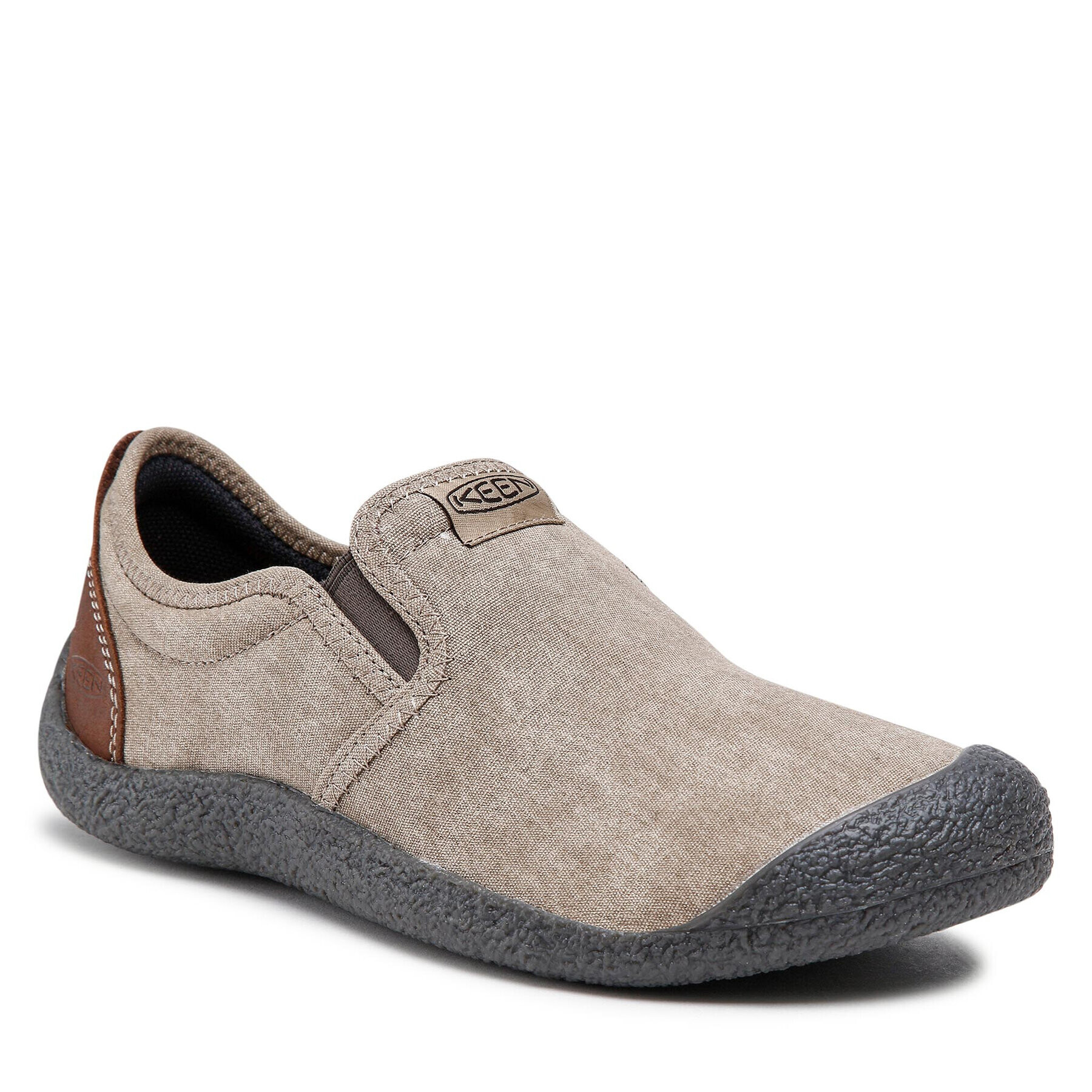 Keen Félcipő Howser Canvas Slip-On 1026146 Barna - Pepit.hu