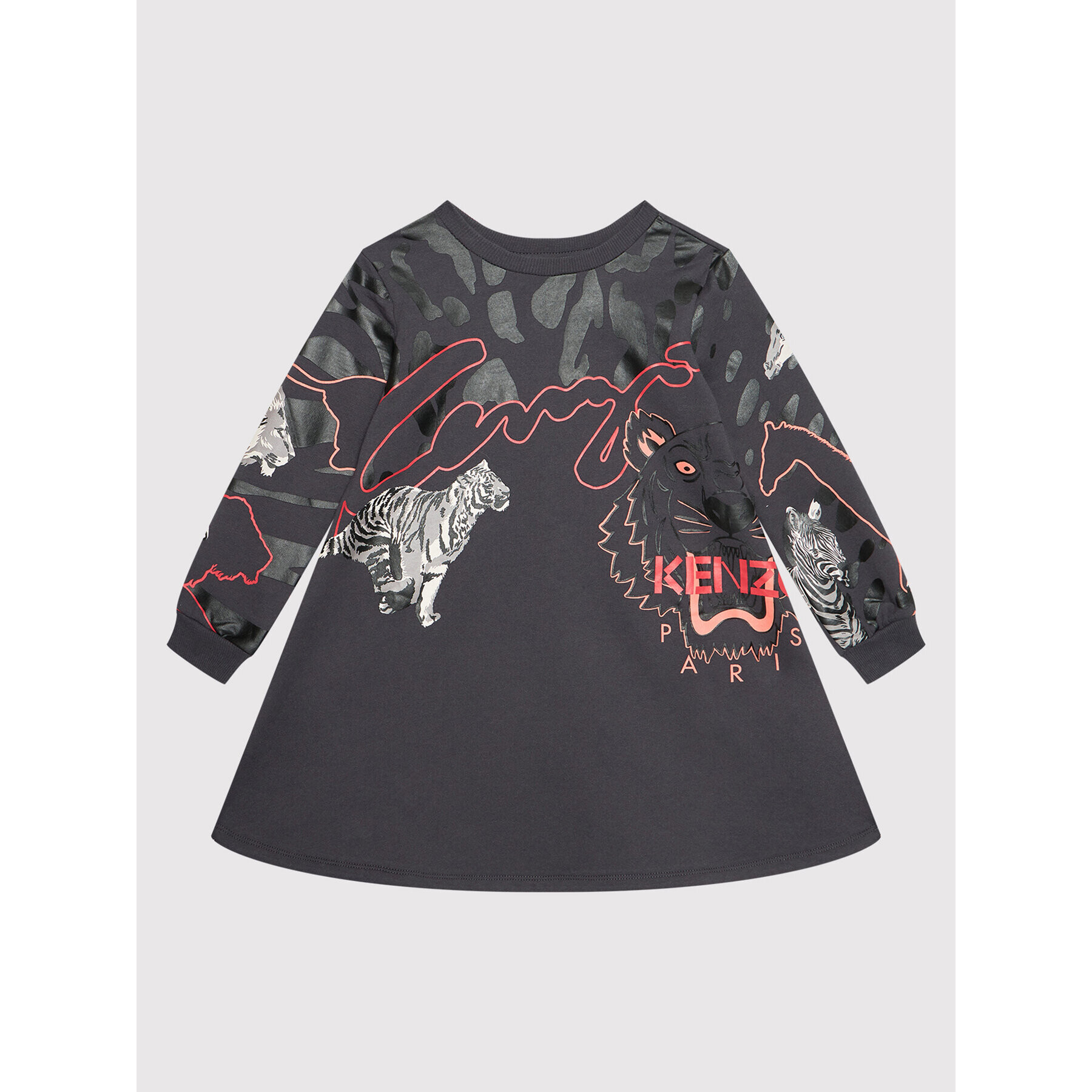 Kenzo Kids Hétköznapi ruha K12056 Szürke Regular Fit - Pepit.hu