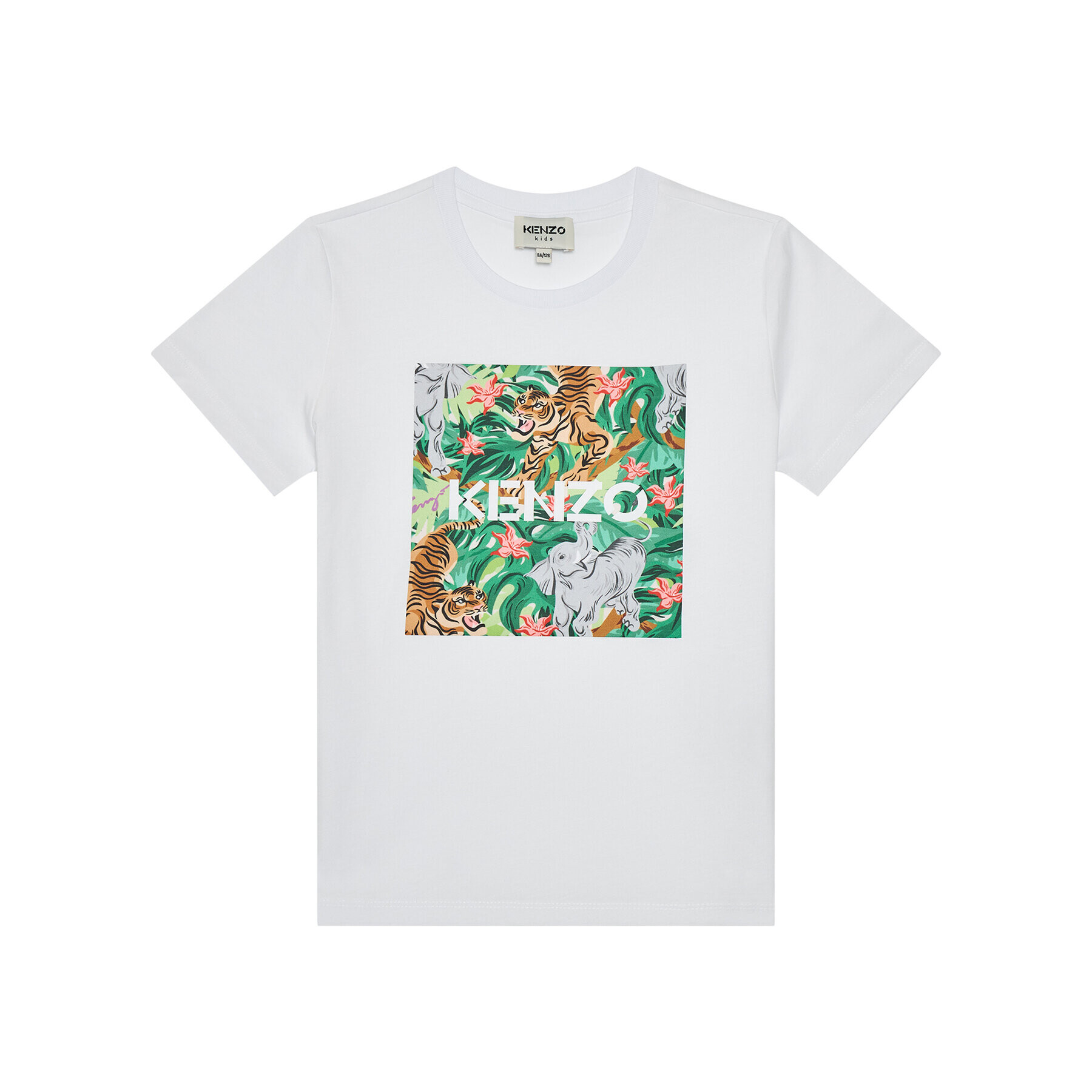 Kenzo Kids Póló K15087 D Fehér Regular Fit - Pepit.hu