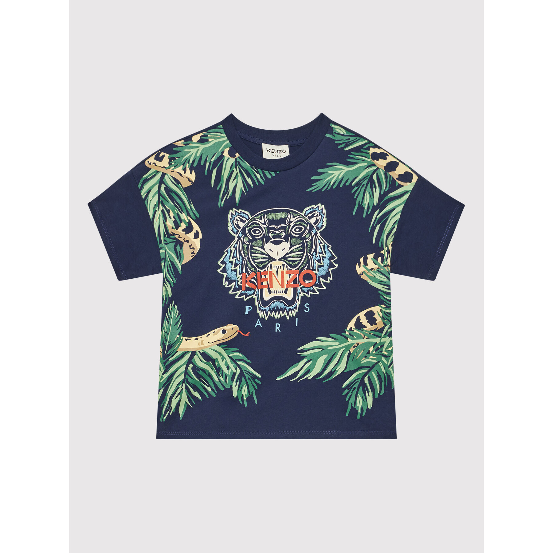 Kenzo Kids Póló K25642 M Sötétkék Regular Fit - Pepit.hu