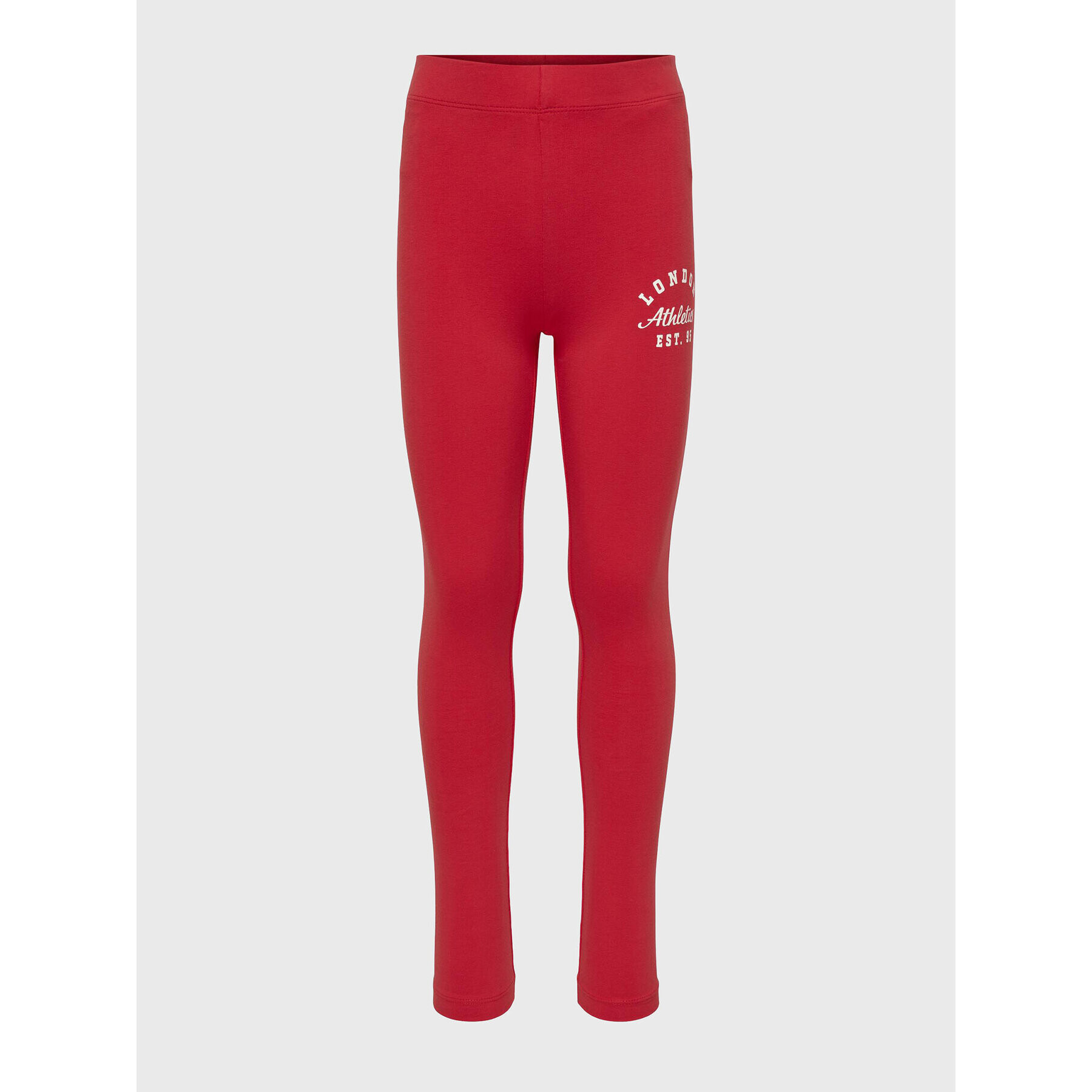 Kids ONLY Leggings Lina 15271474 Piros Slim Fit - Pepit.hu