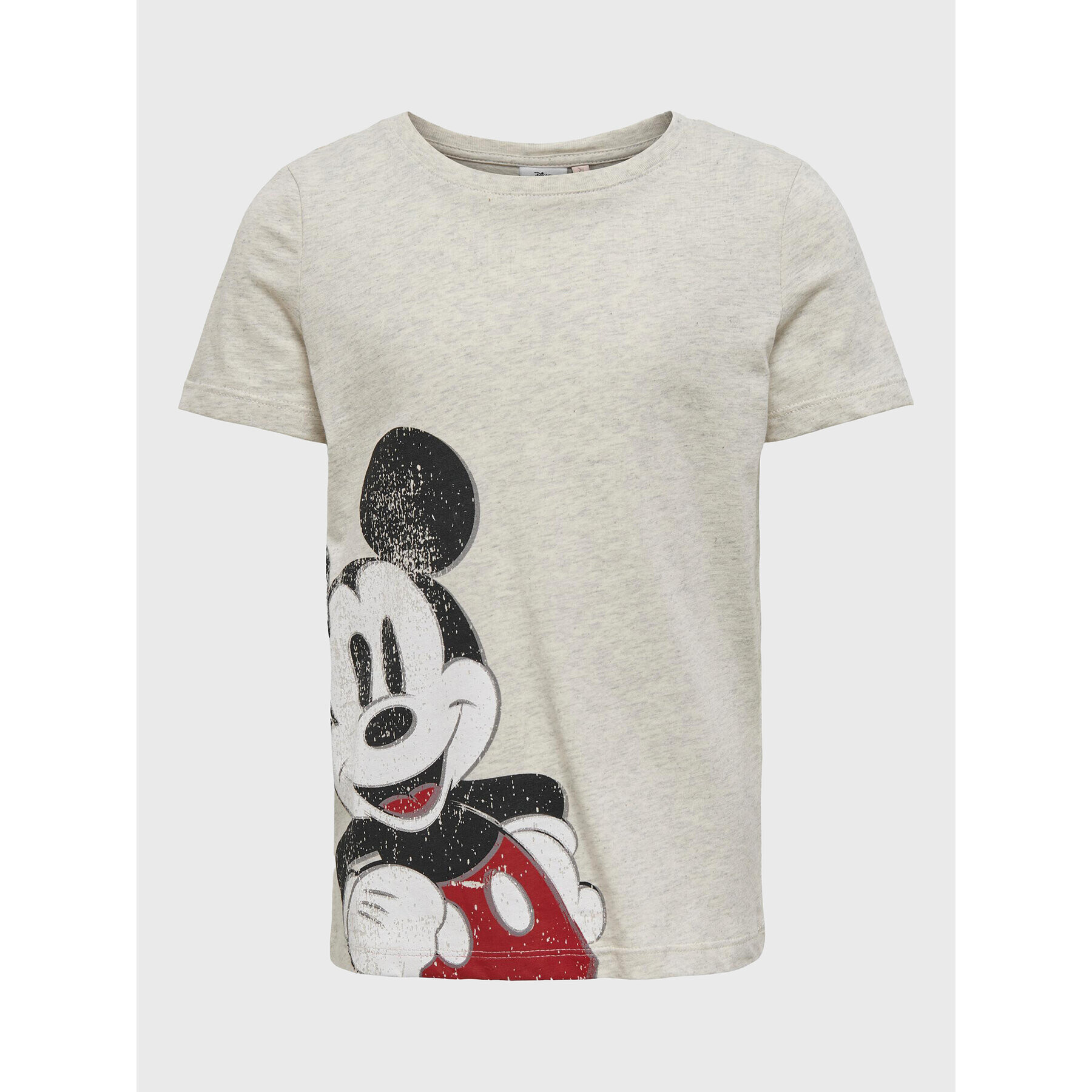 Kids ONLY Póló Mickey Boxy 15271015 Szürke Regular Fit - Pepit.hu