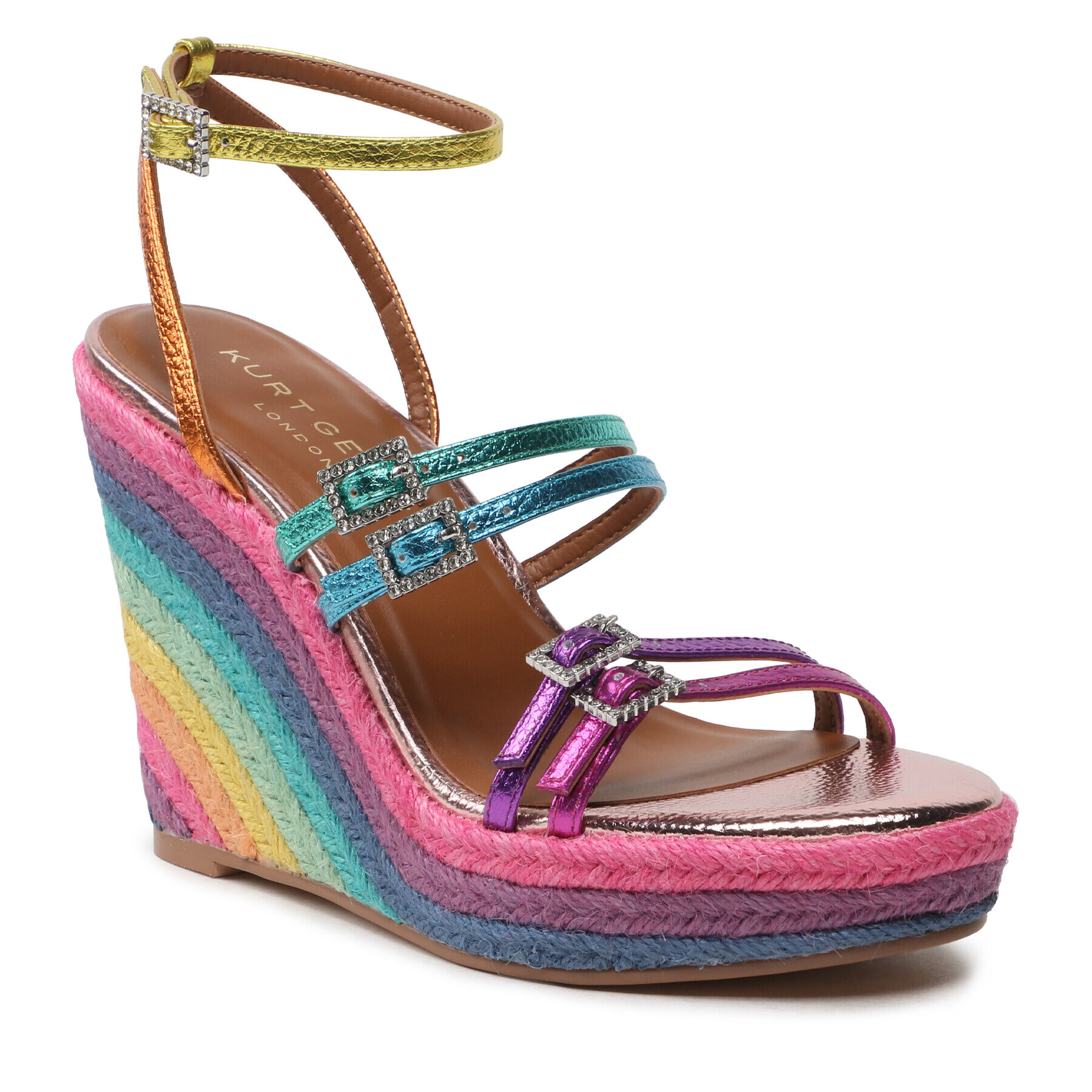 Kurt Geiger Espadrilles Pierra Wedge 9799169109 Színes - Pepit.hu