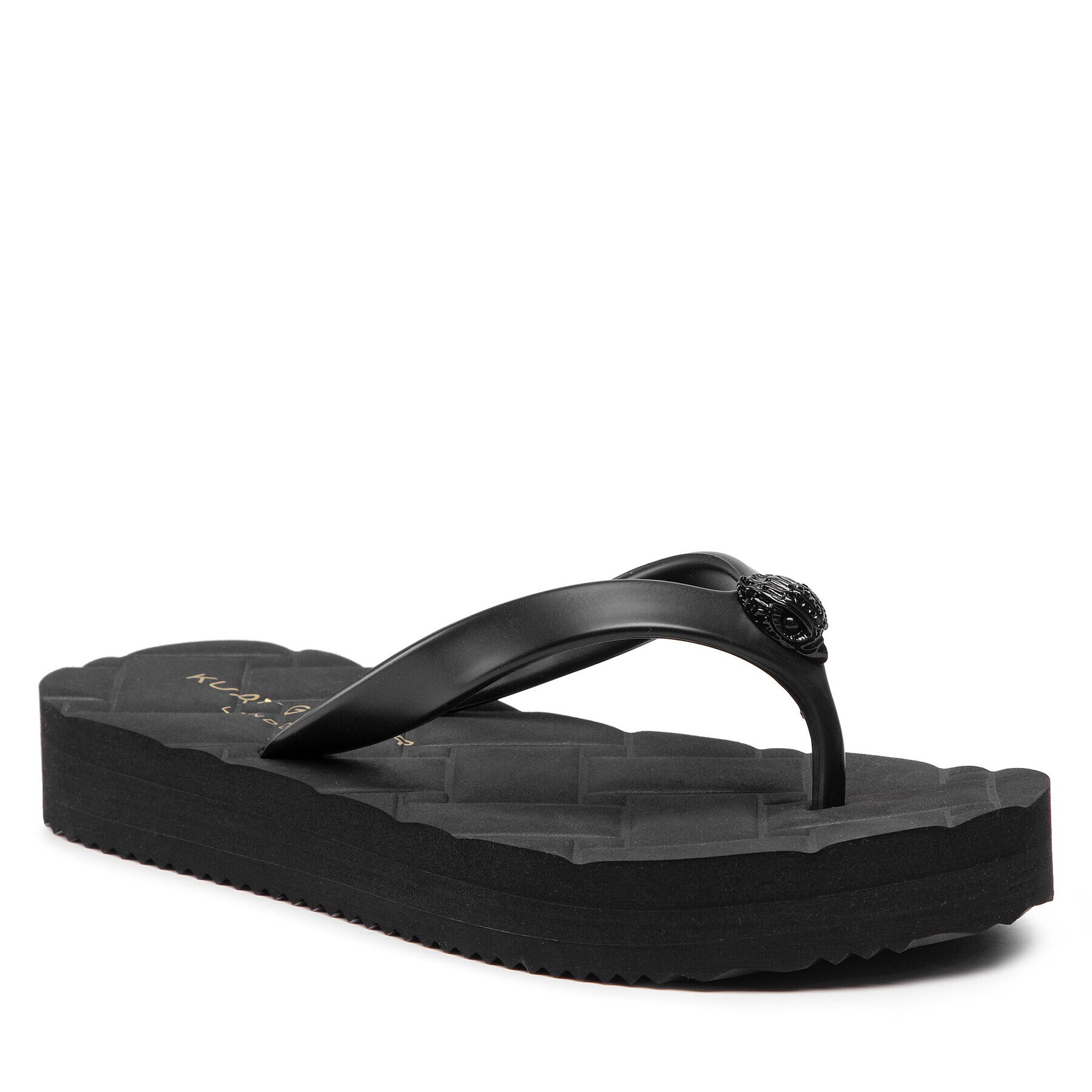 Kurt Geiger Flip-flops Kensington Q Flip Flop 8915300979 Fekete - Pepit.hu