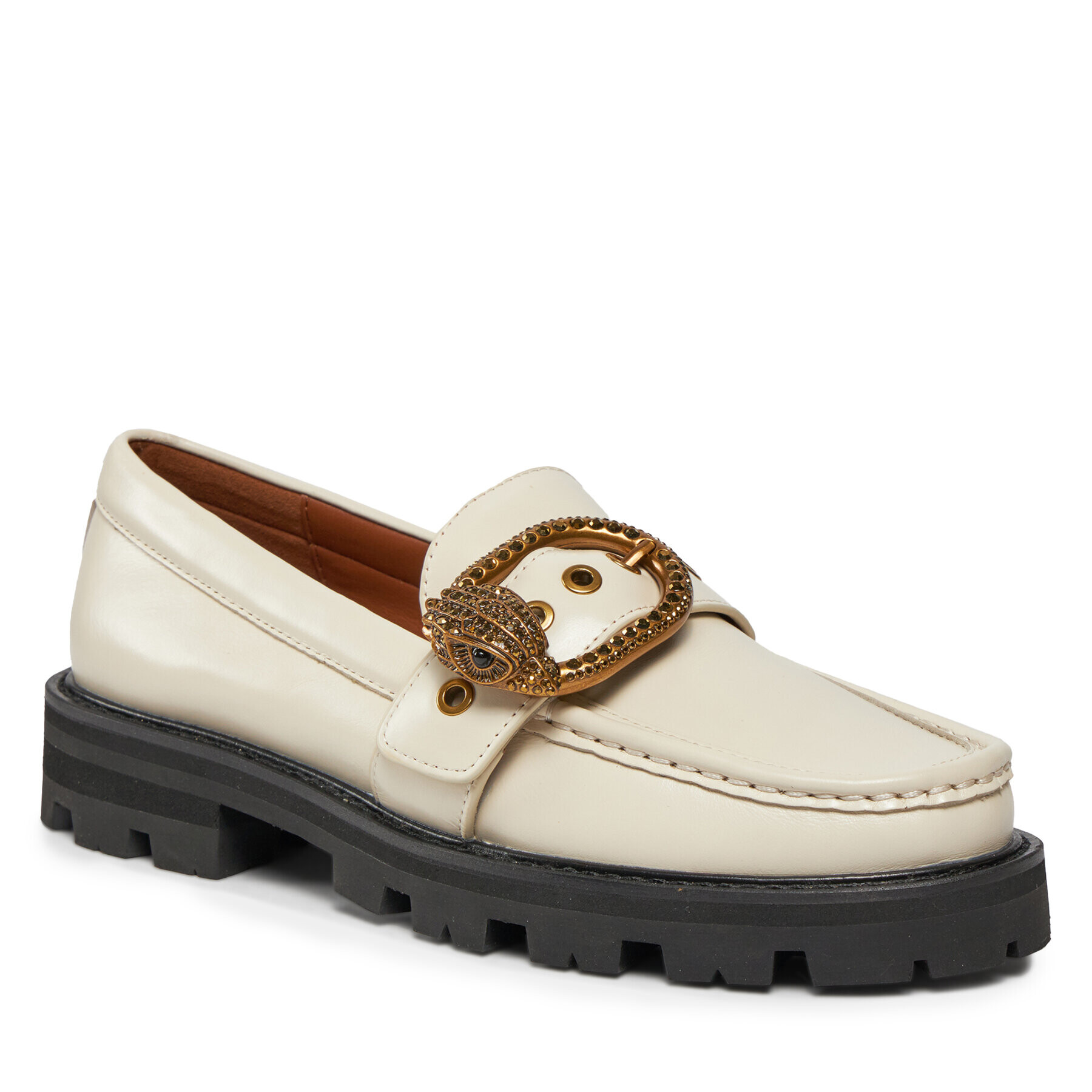 Kurt Geiger Loaferek 225-Mayfair Chunky Loafer 573010109 Fehér - Pepit.hu