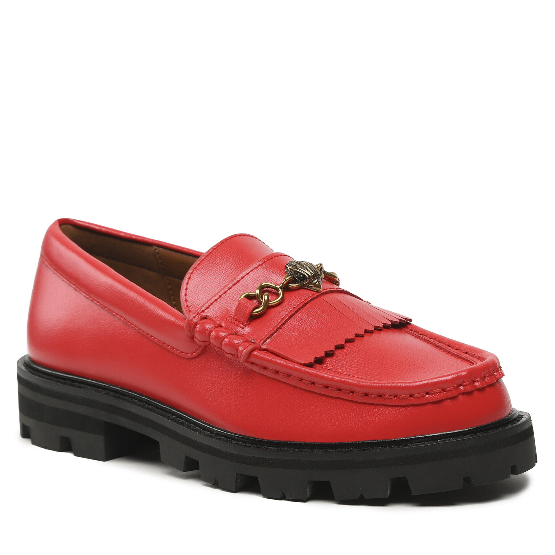 Kurt Geiger Loaferek Carnaby Chunky Loafer 9422150109 Piros - Pepit.hu