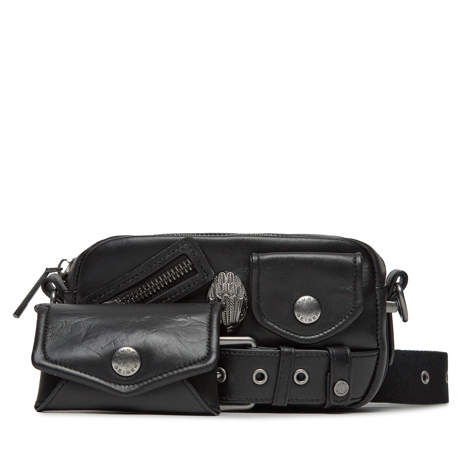 Kurt Geiger Táska 690-Hackney Sm Camera Bag 497100109 Fekete - Pepit.hu