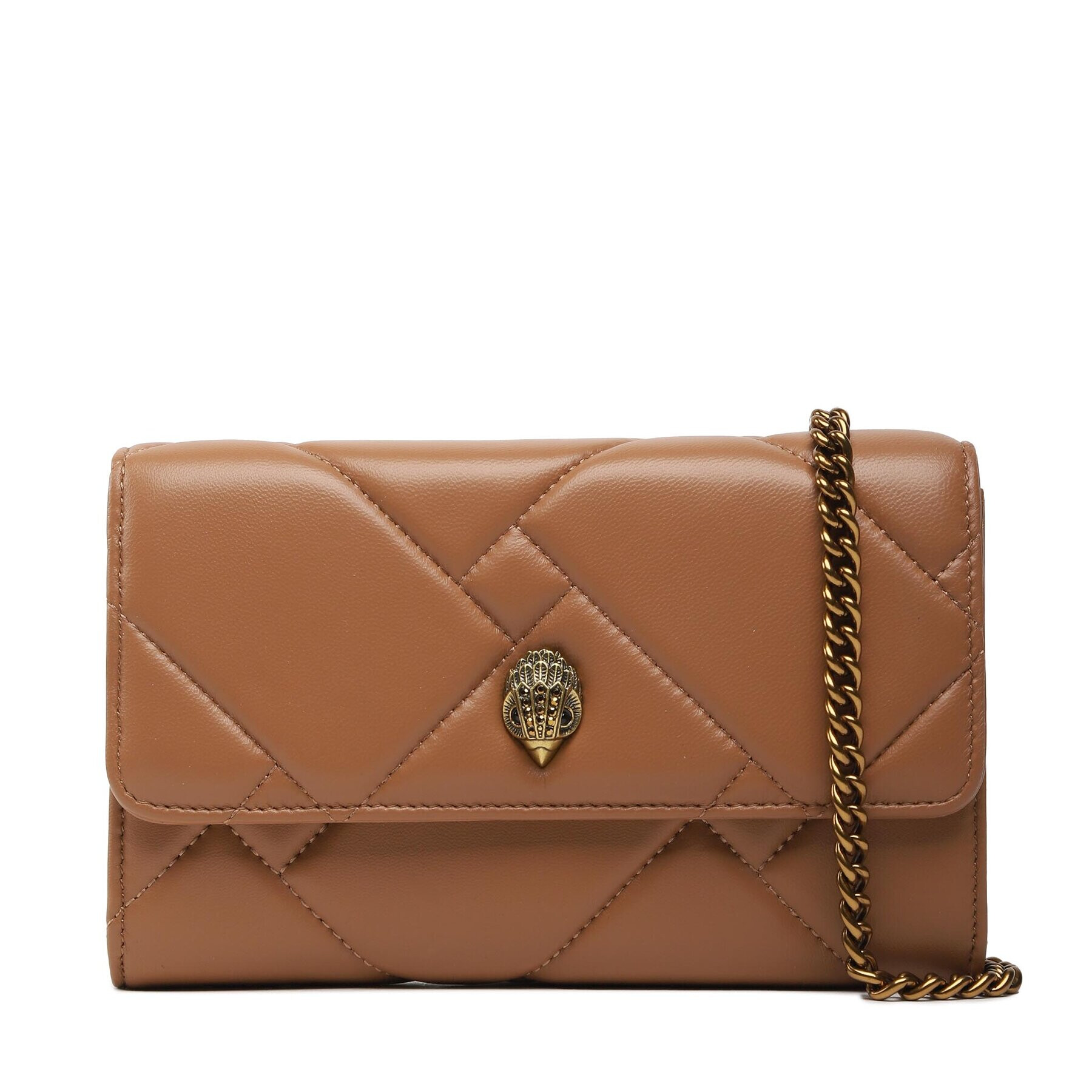 Kurt Geiger Táska Kensington Quilt Wallet 4708348109 Barna - Pepit.hu