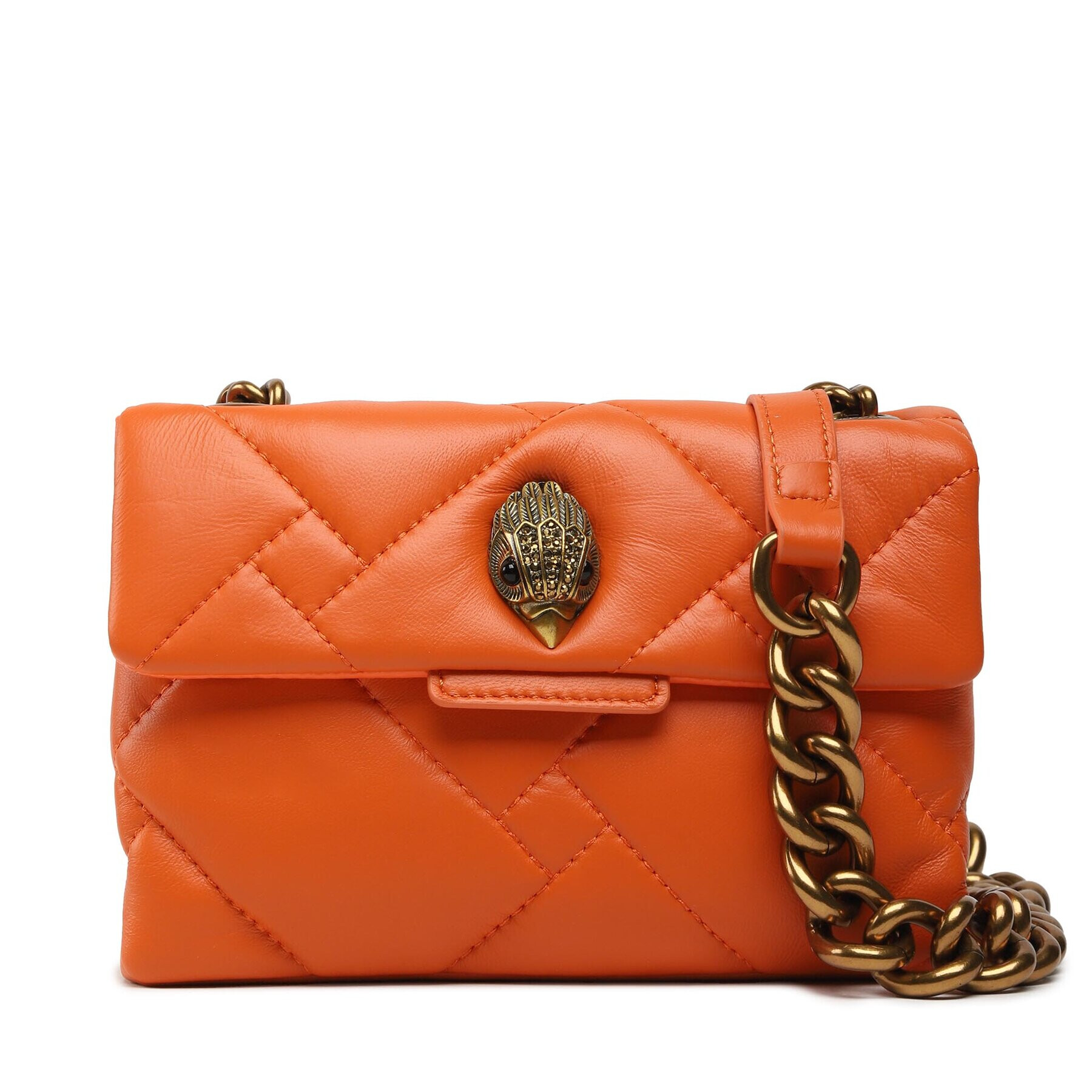 Kurt Geiger Táska Mini Kensington Soft Bag 8885591109 Narancssárga - Pepit.hu