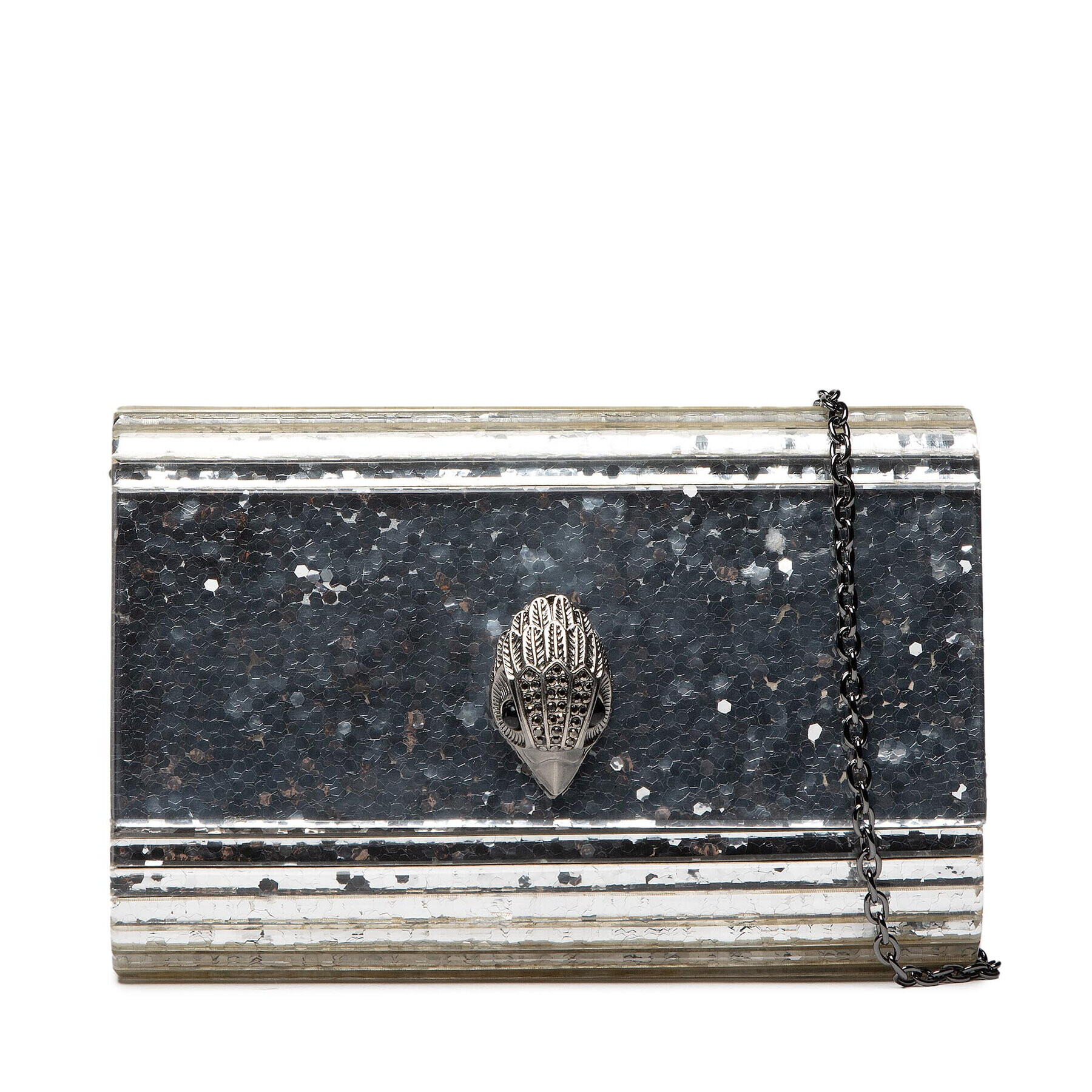 Kurt Geiger Táska Party Eagle Clutch Drench 8764063979 Ezüst - Pepit.hu