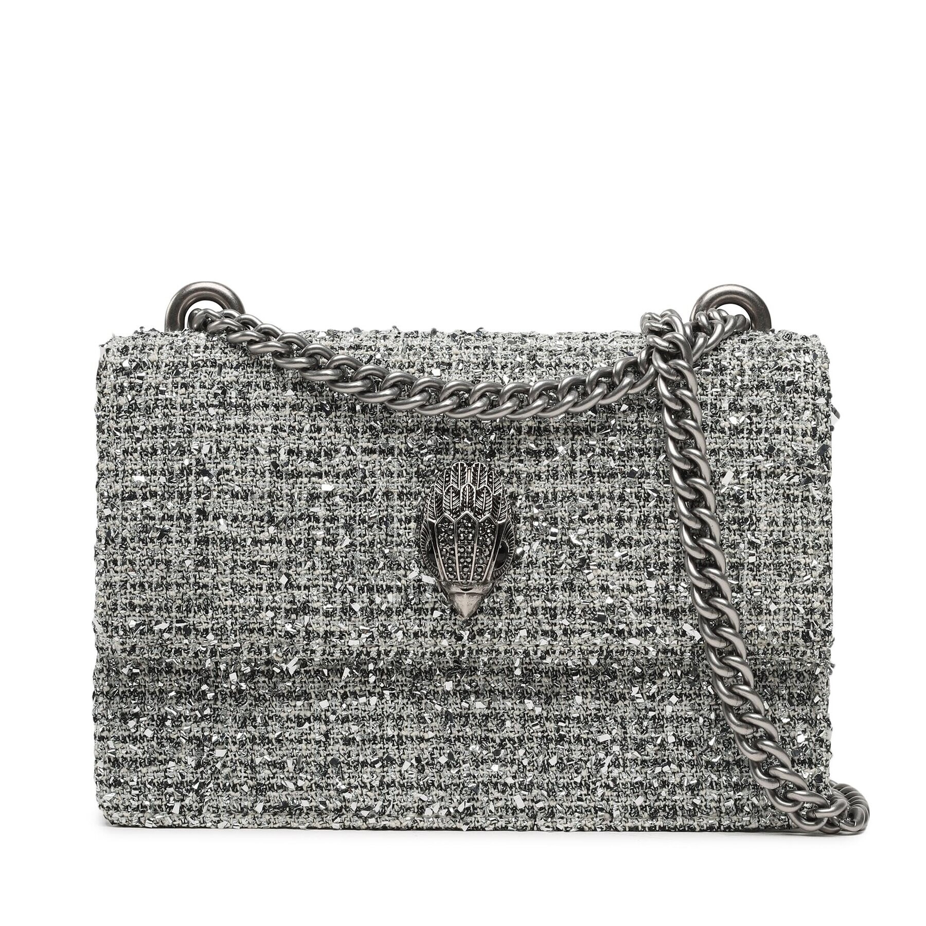 Kurt Geiger Táska Shoreditch Sm Cross Body 9540563609 Ezüst - Pepit.hu